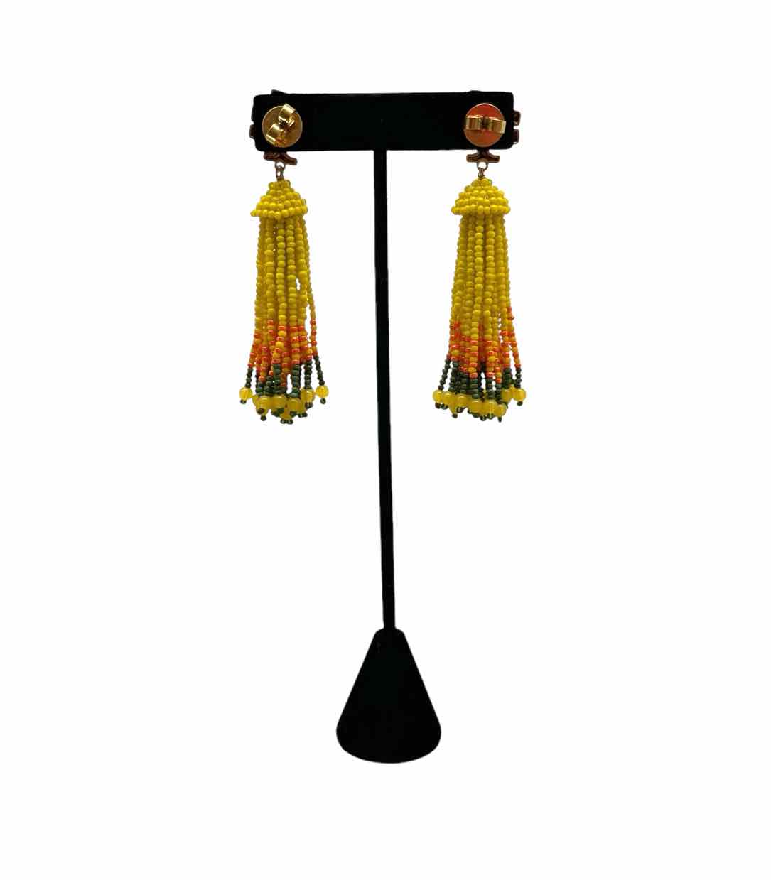 Tory Burch Roxanne Beaded Tassel Earrings