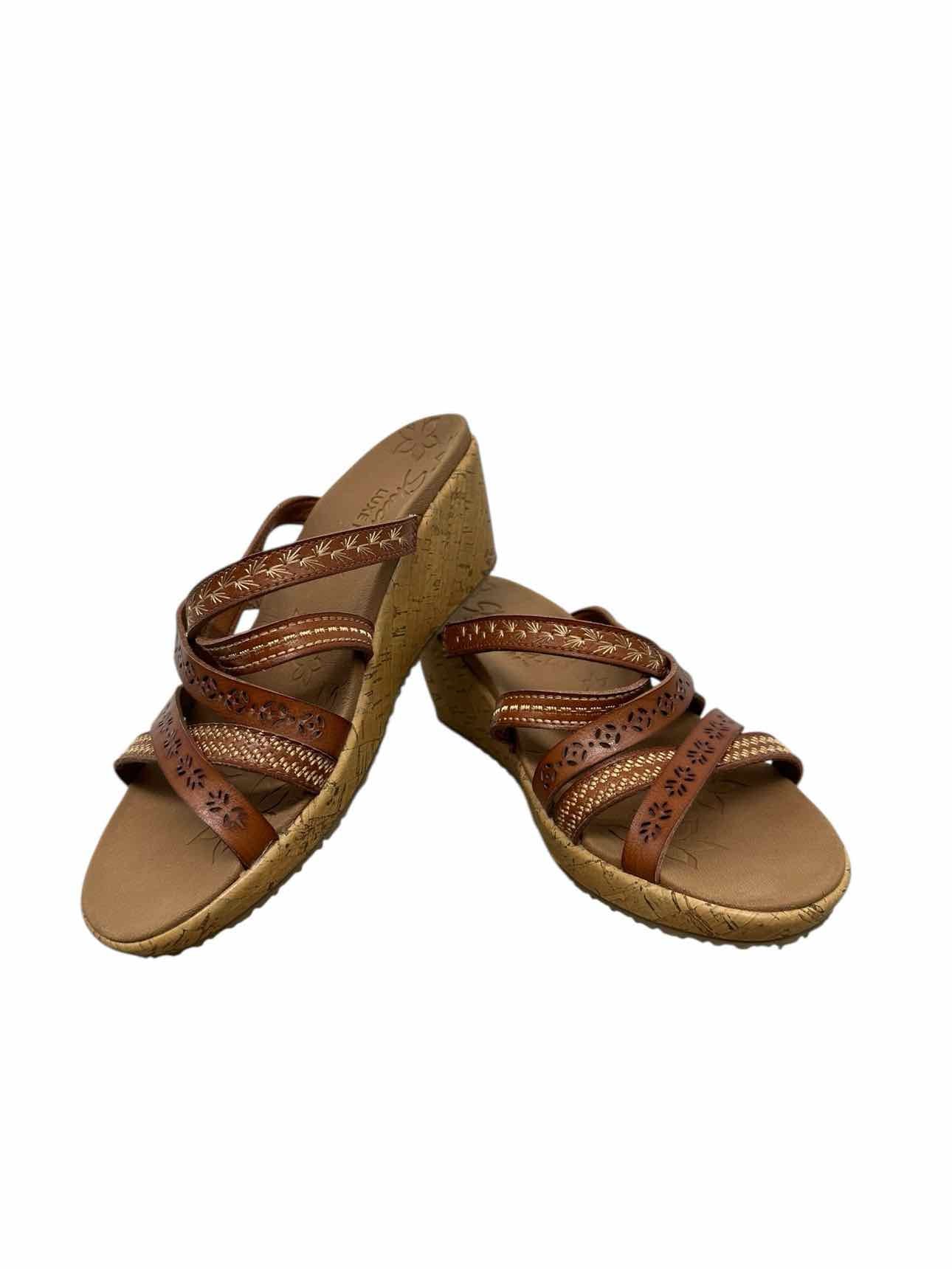 Skechers Beverlee Tiger Posse Sandal Shoe Size 7