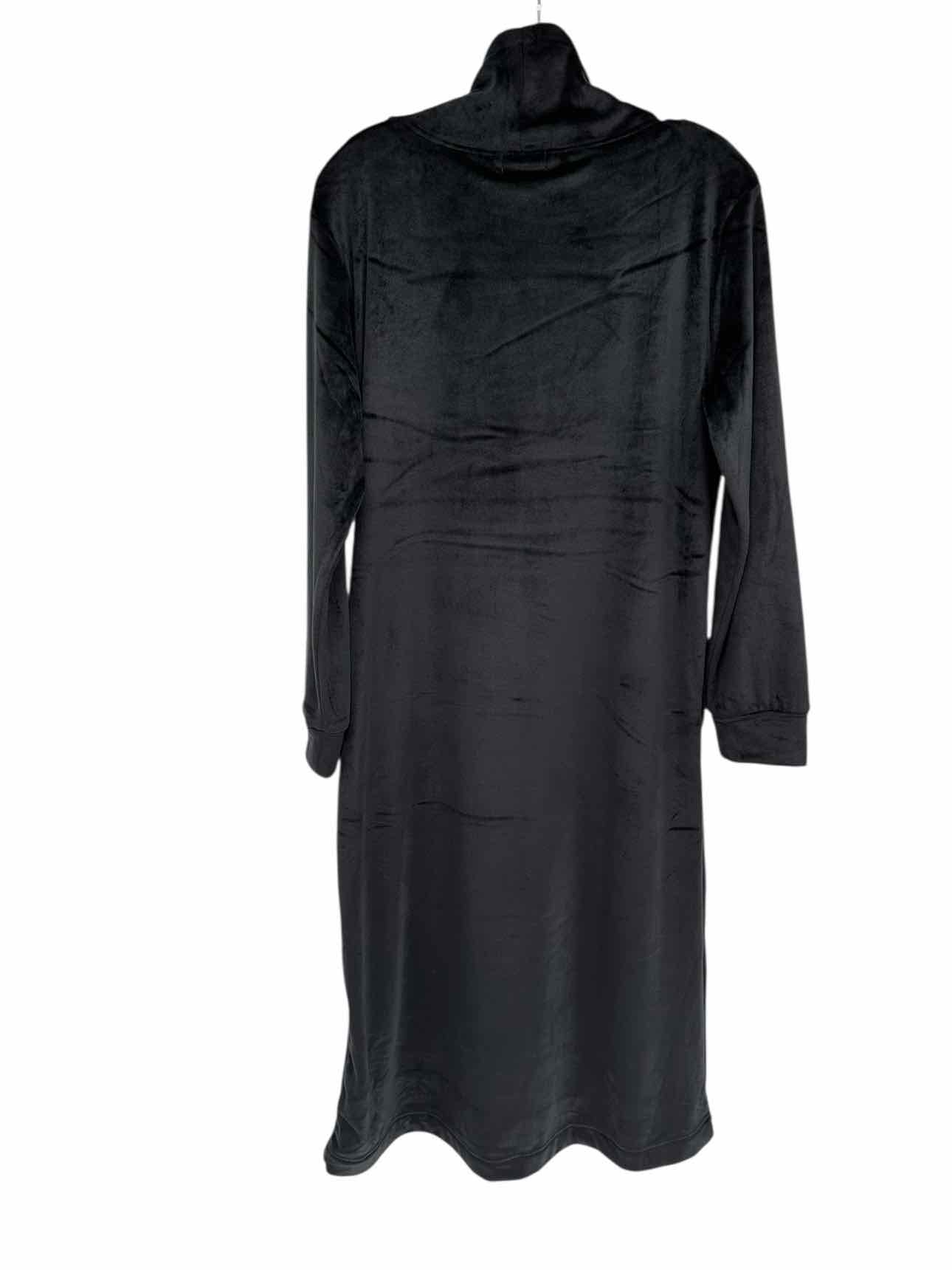 Softies Black Long Sleve Dress Size M