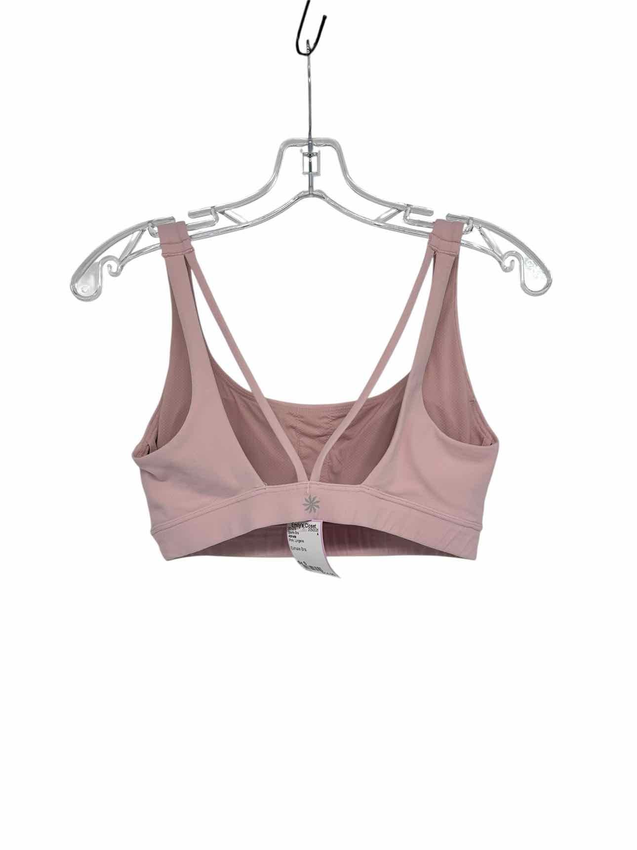 Athleta Exhale Bra Pink Size S