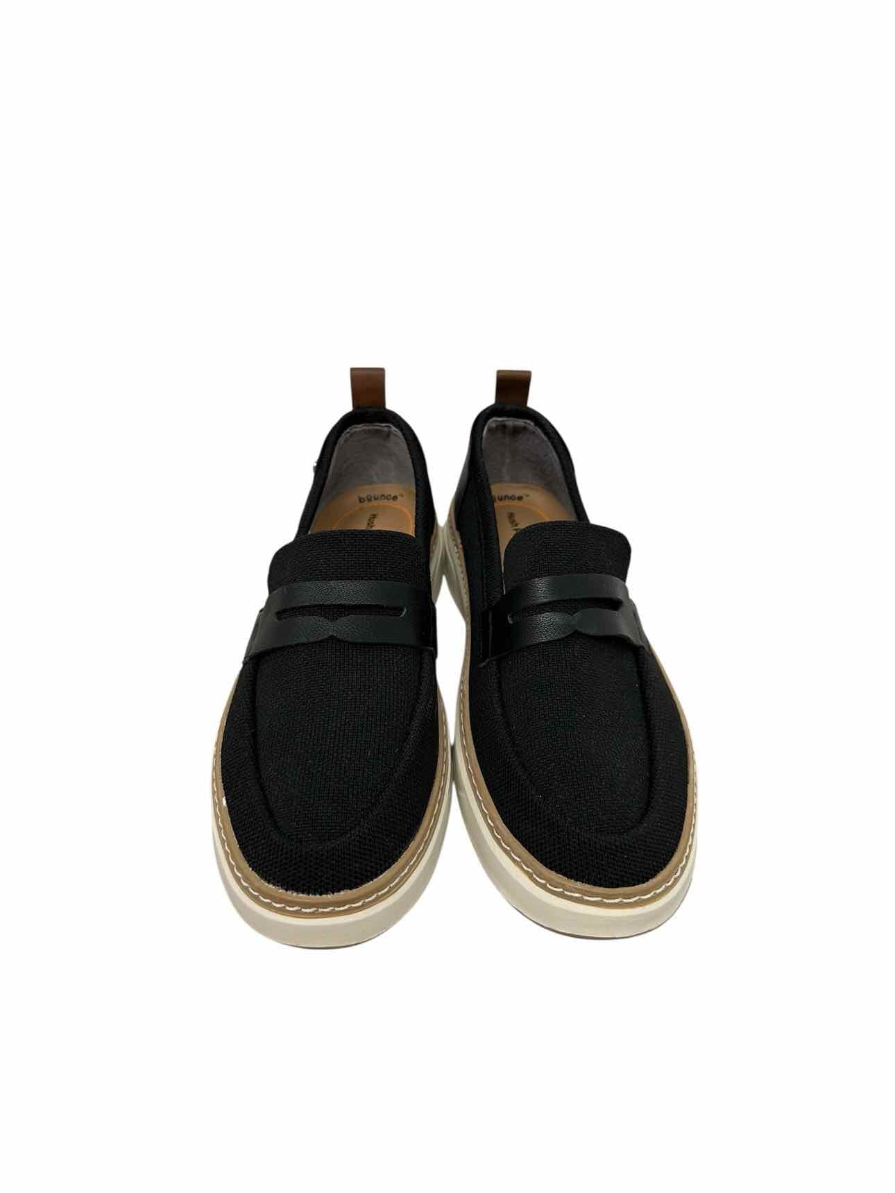 Hush Puppies Cody Slip Ons Black Shoe Size 7.5
