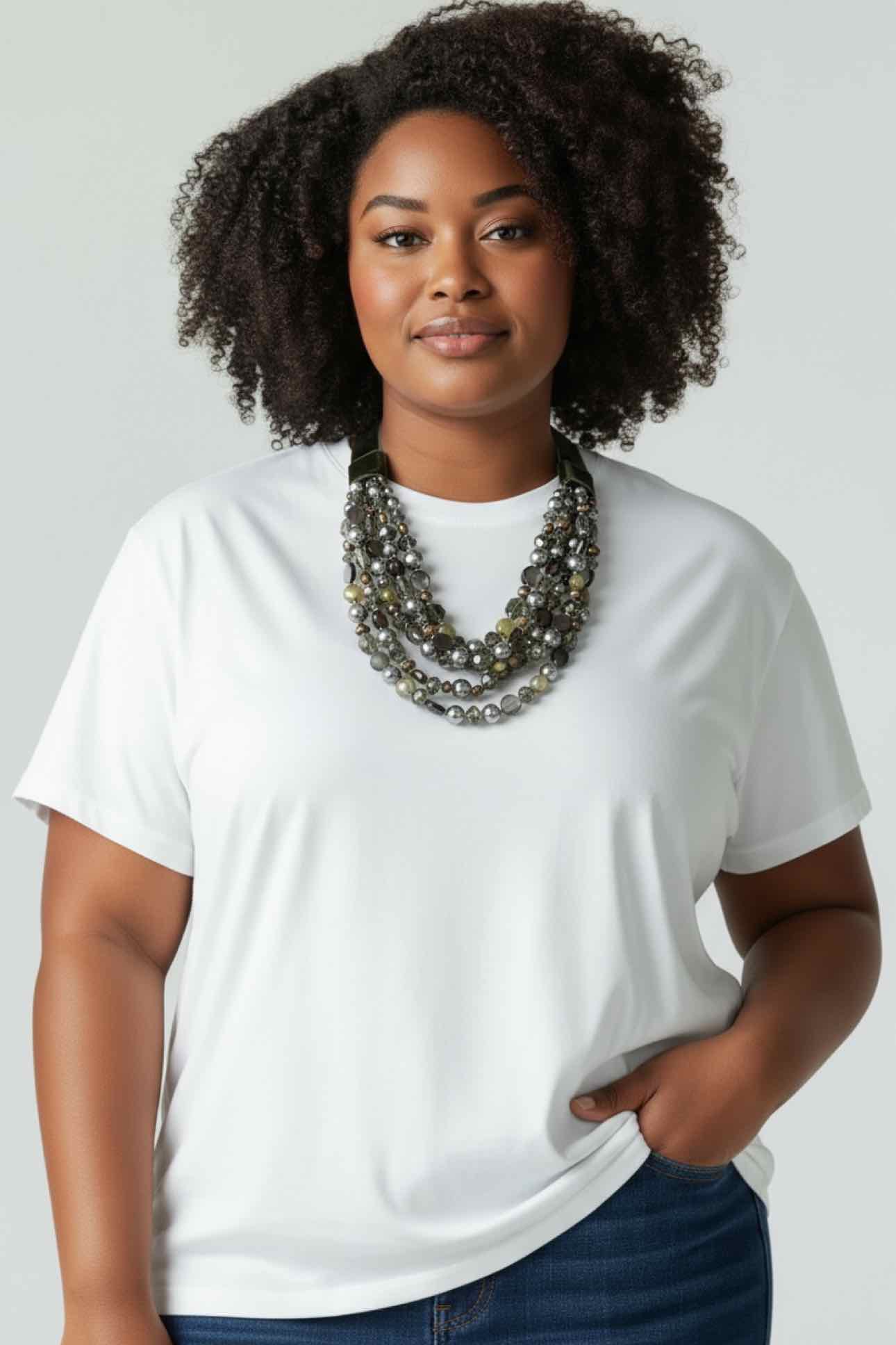 Beaded Chicos Necklace **NEW**