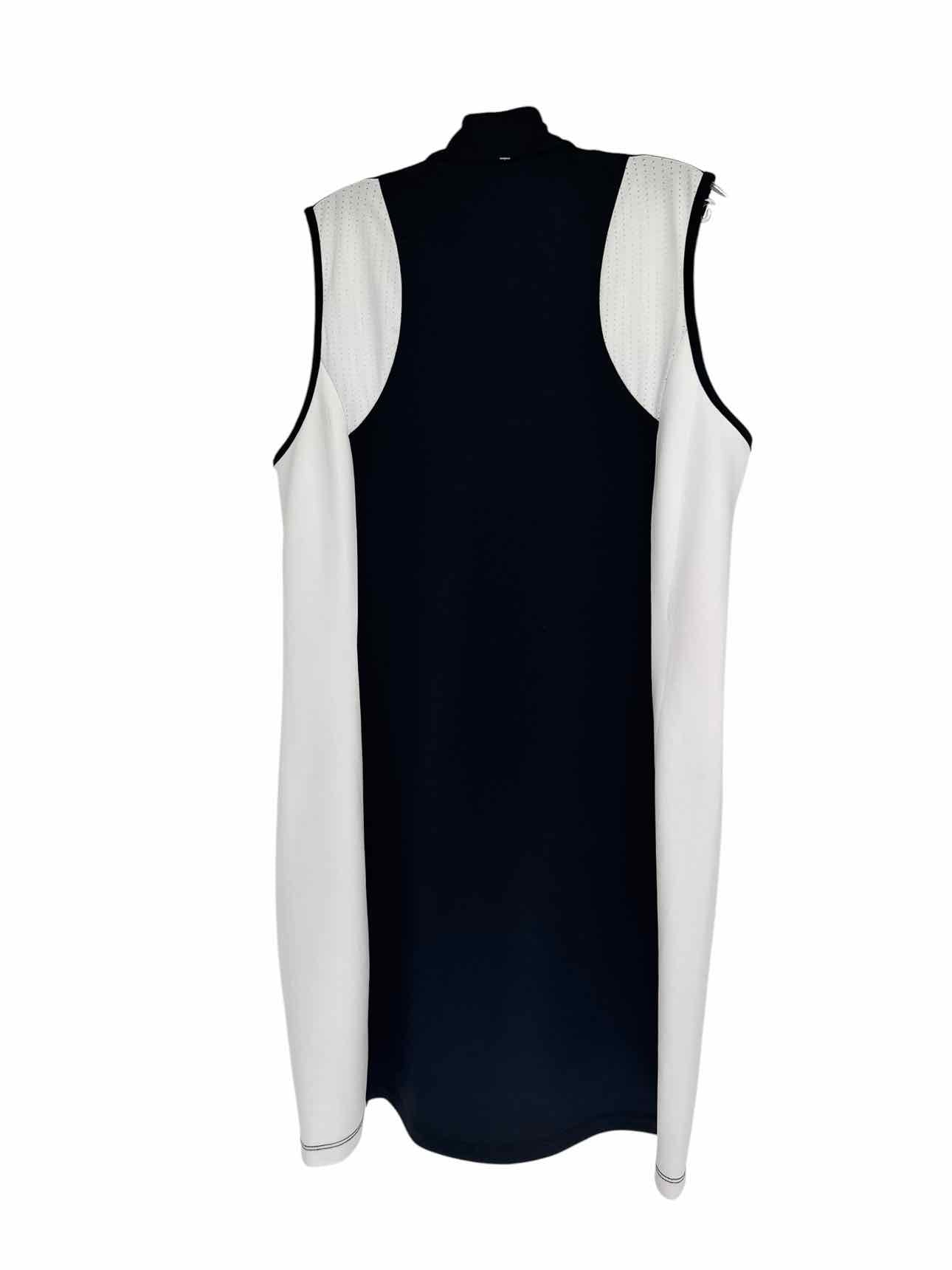 PGA TOUR Black/white Sleeveless Dress Size L **NEW**