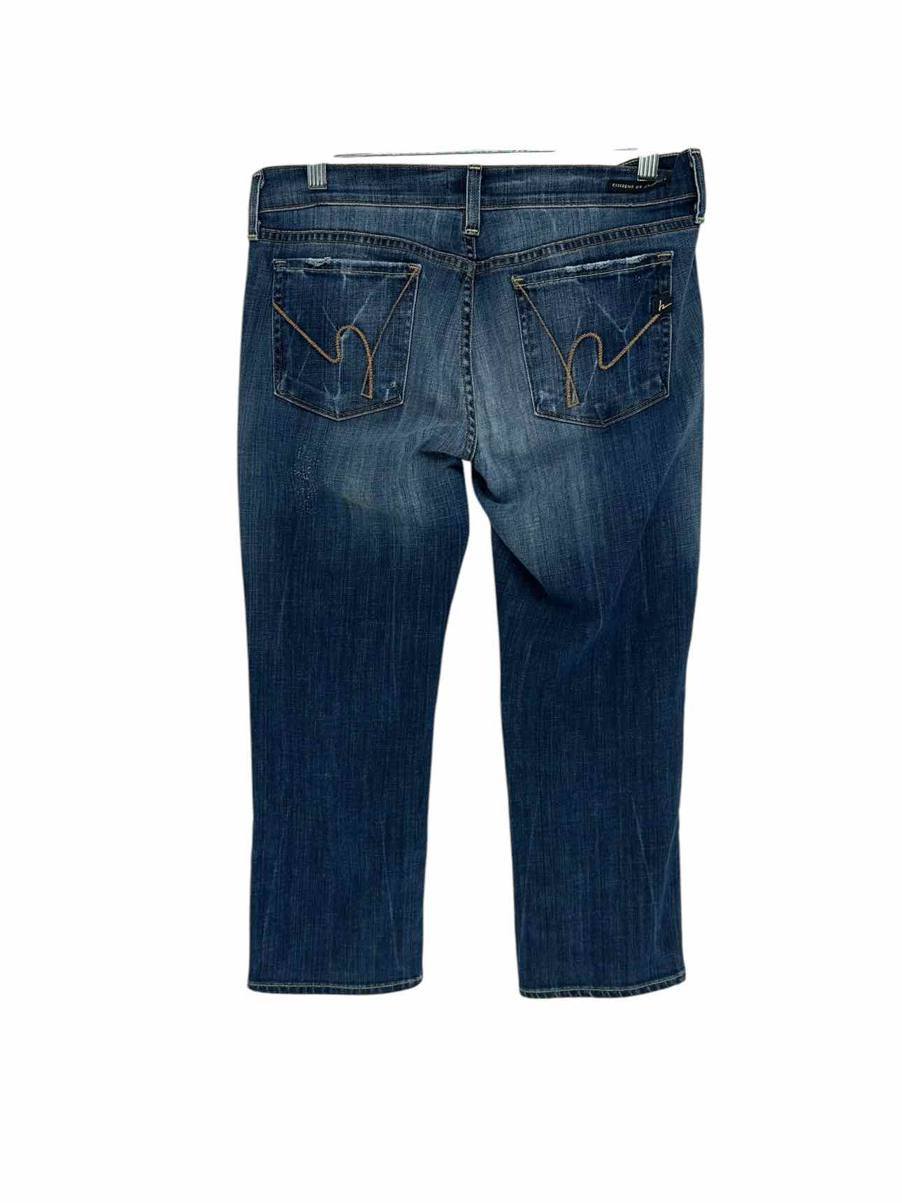 Citizen of Humanity Black Crop Jeans Size 8