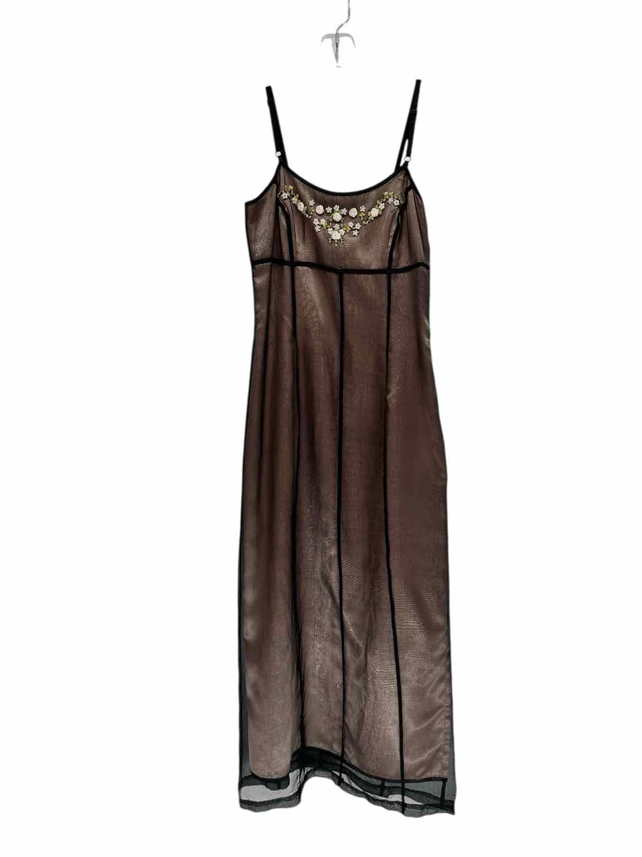 Sue Wong Black Size Petite Maxi