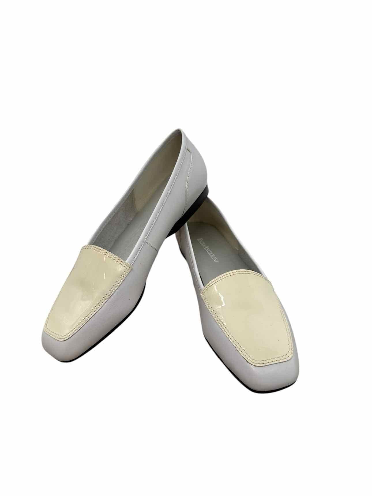 Enzo Angiolni White Flats Shoe Size 7 **NEW**