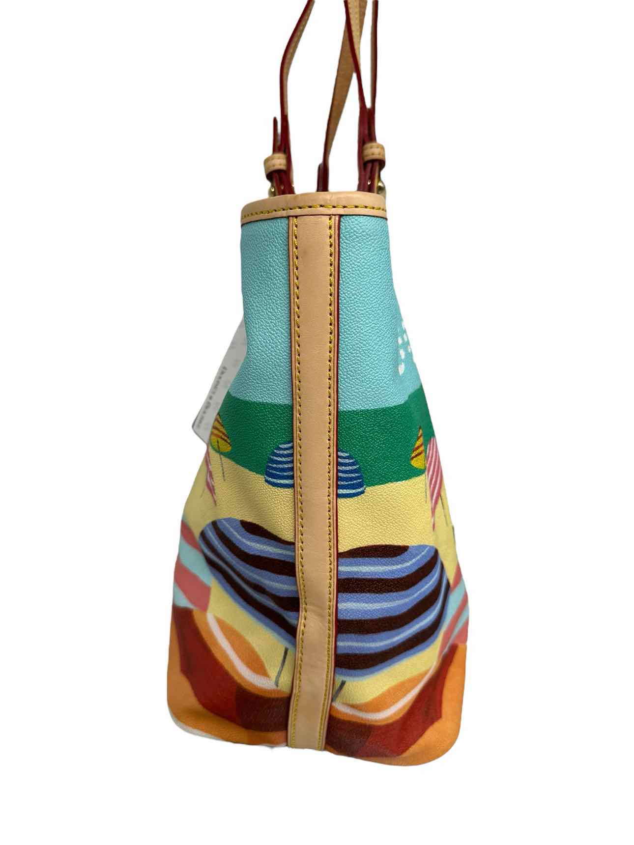 Dooney & Bourke Leisure Shopper Beach Umbrella Tote **NEW**