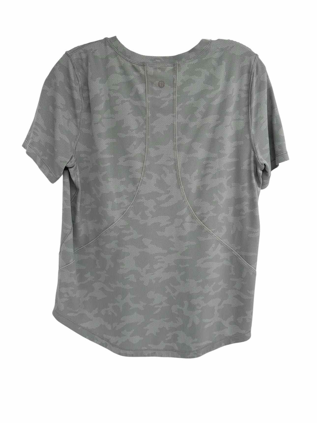 Lululemon Long Distance Short Sleeve Gray Size 8