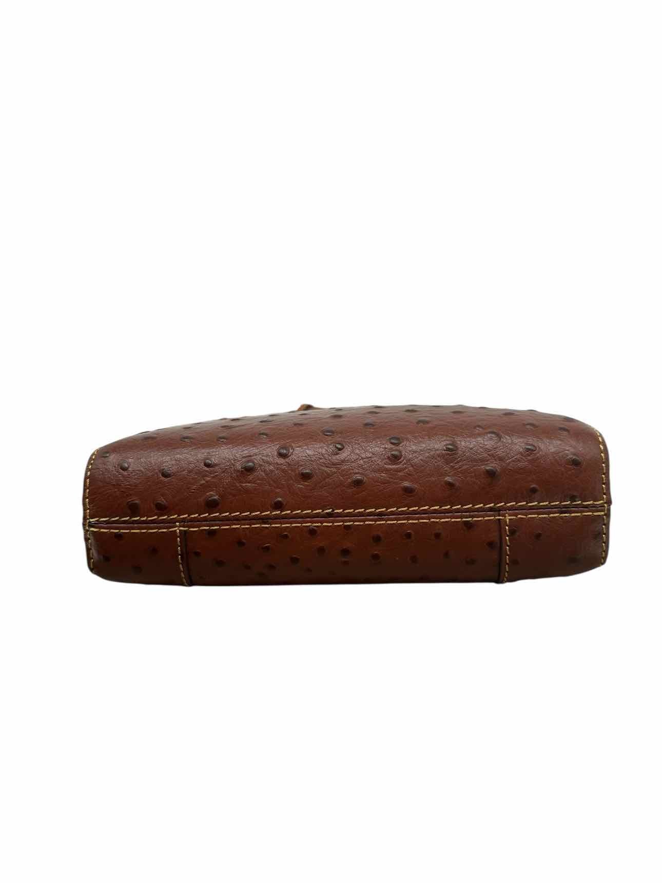 Dooney & Bourke Ostrich Embossed Lexington Crossbody