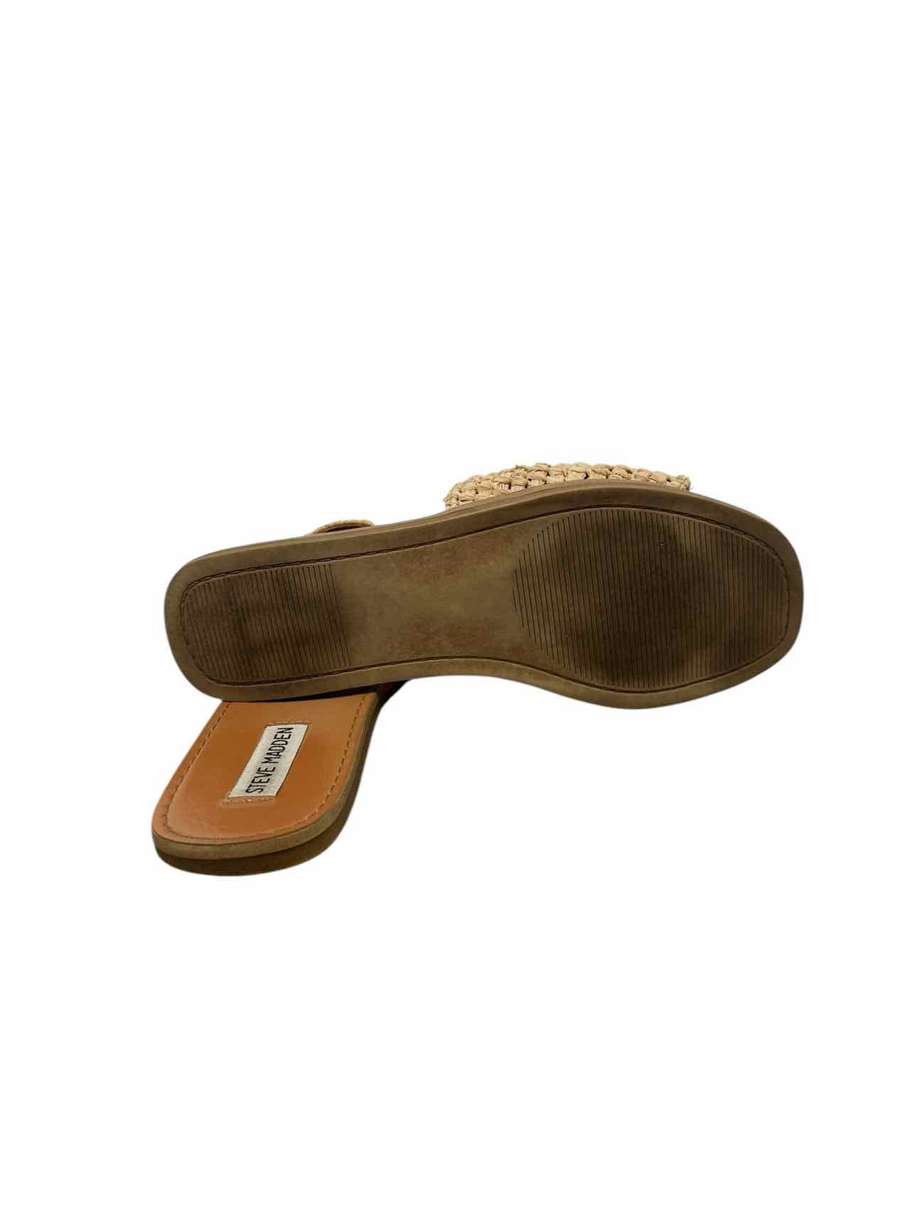Steve Madden Tide Beige Sandals Shoe Size 7.5