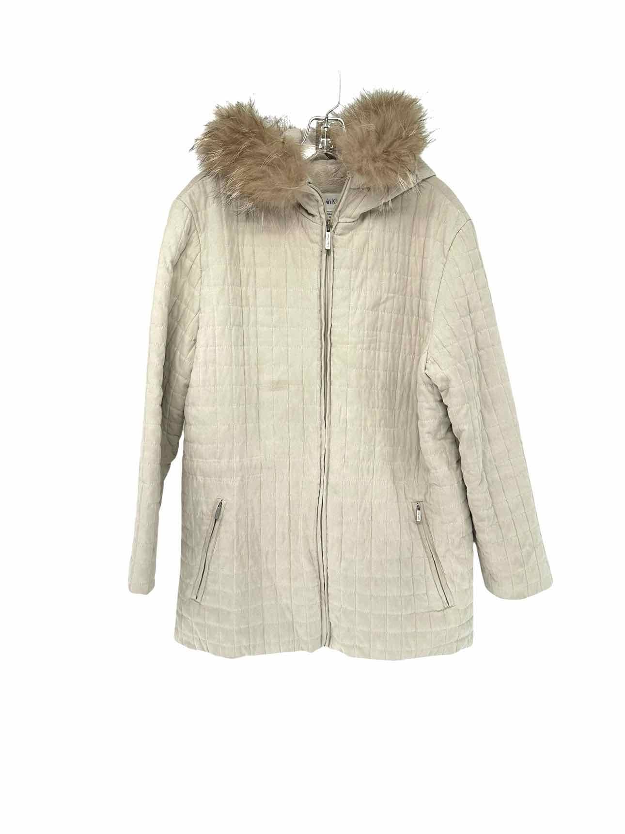 Calvin Klein Cream Size M Jacket