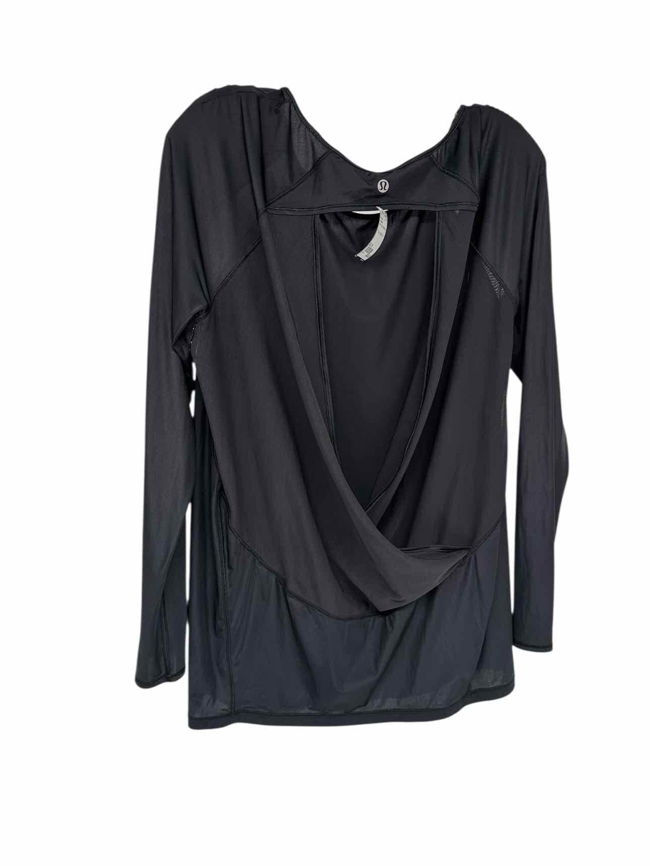 Lululemon If Your Lucky Tee Black Size 14