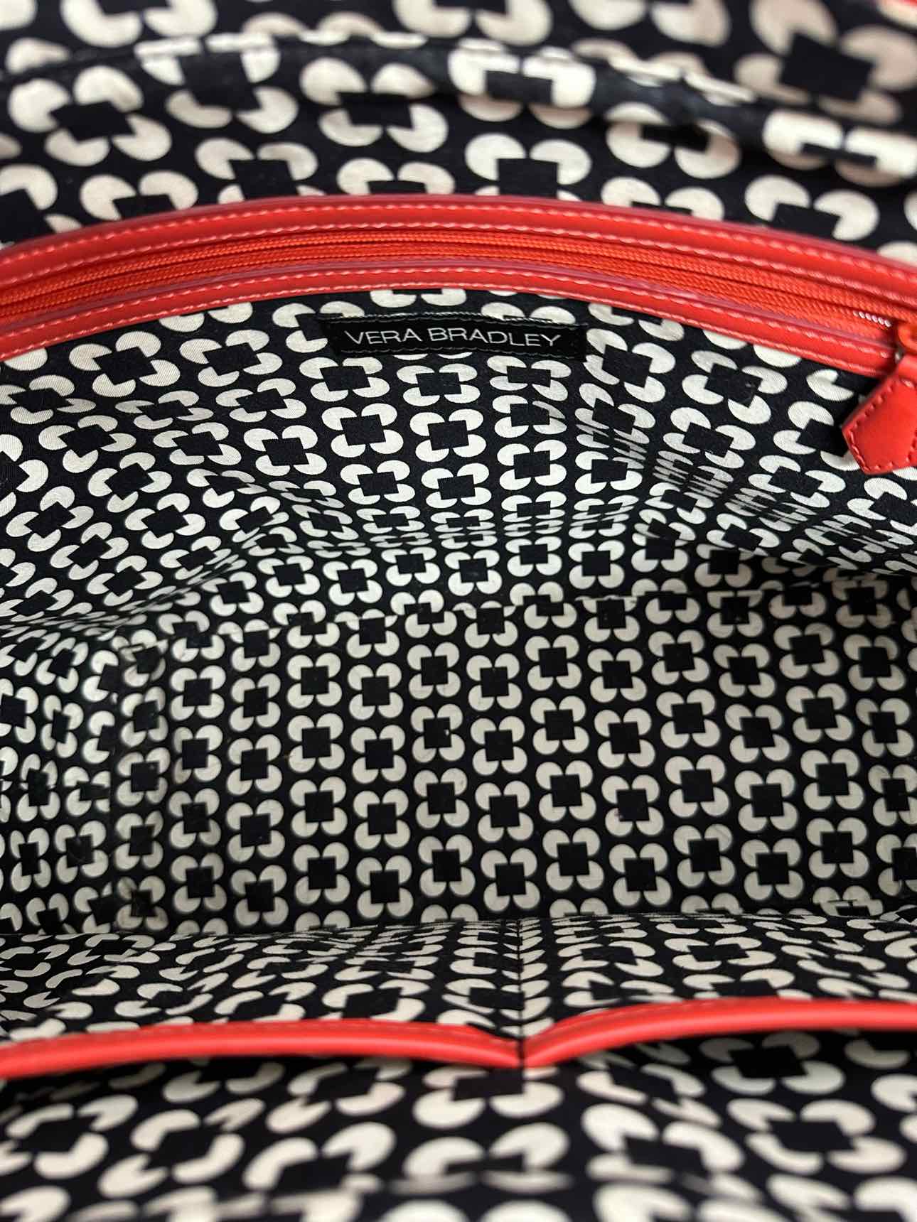Vera Bradley Burnt Orange Faux Leather Tote