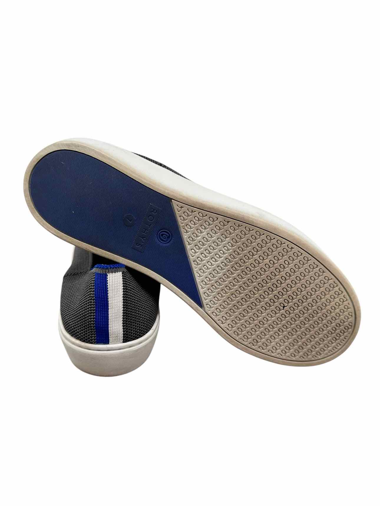 Rothy's The Original Slip On Sneakers Dk. Gray Shoe Size 7