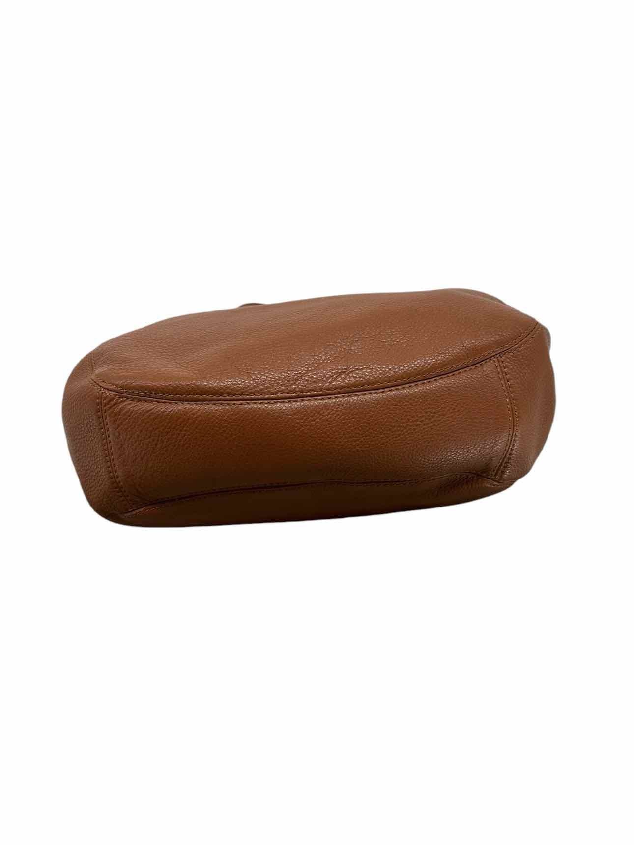 Michael Kors Fulton Tan Leather Shoulder Bag