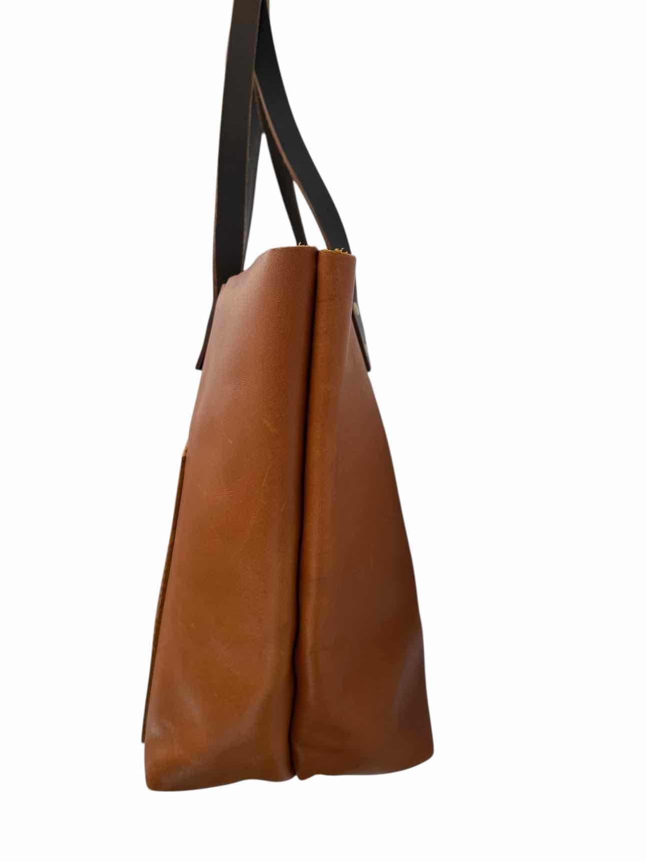 Portland Leather Goods Almost Perfect Tote Tan Leather Tote