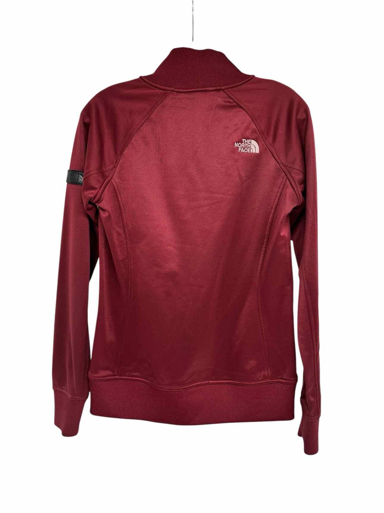 The North Face Maroon Track Jacket Size S