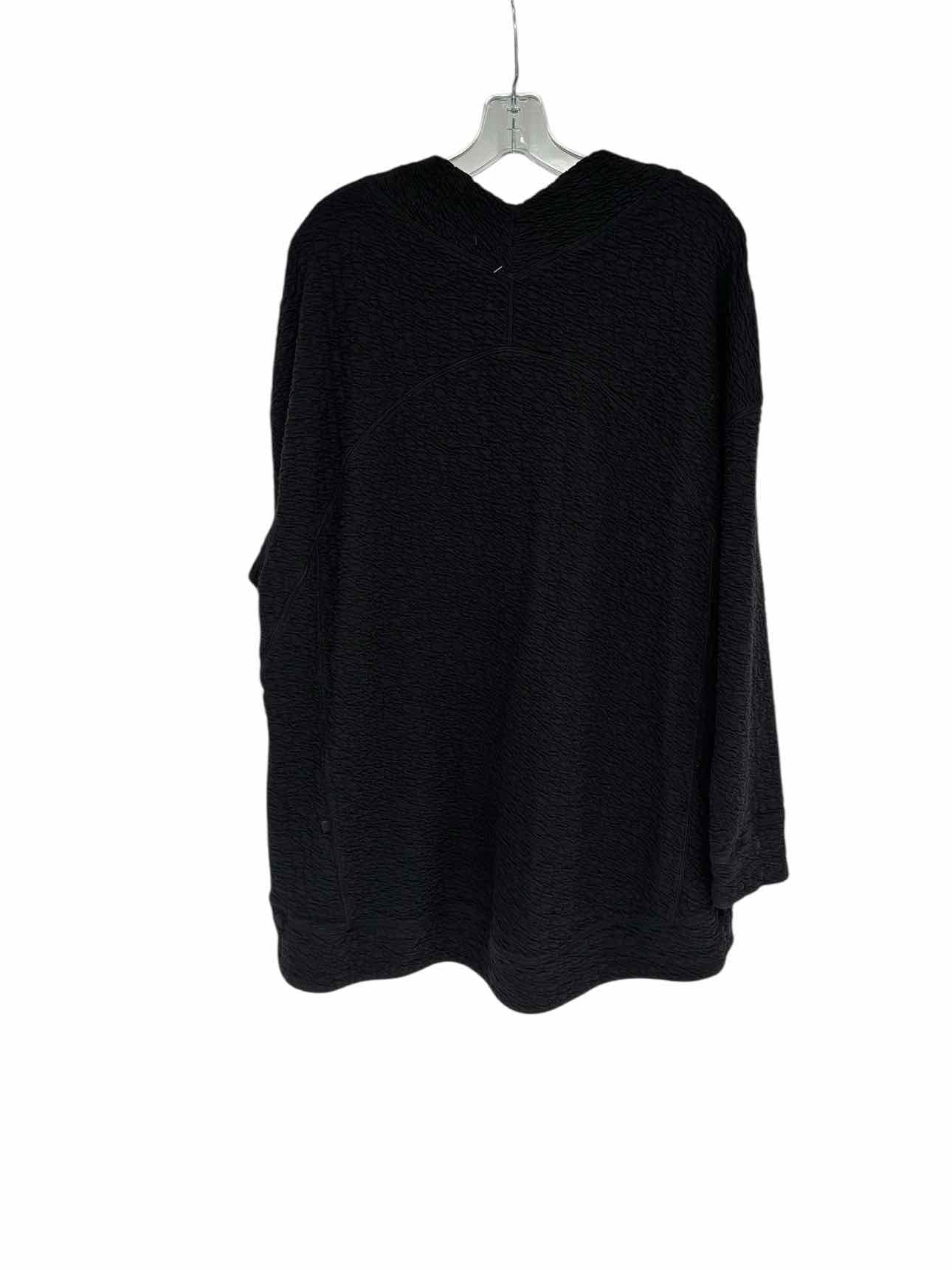 Lululemon Rippled V-Neck Pullover Black Size 12
