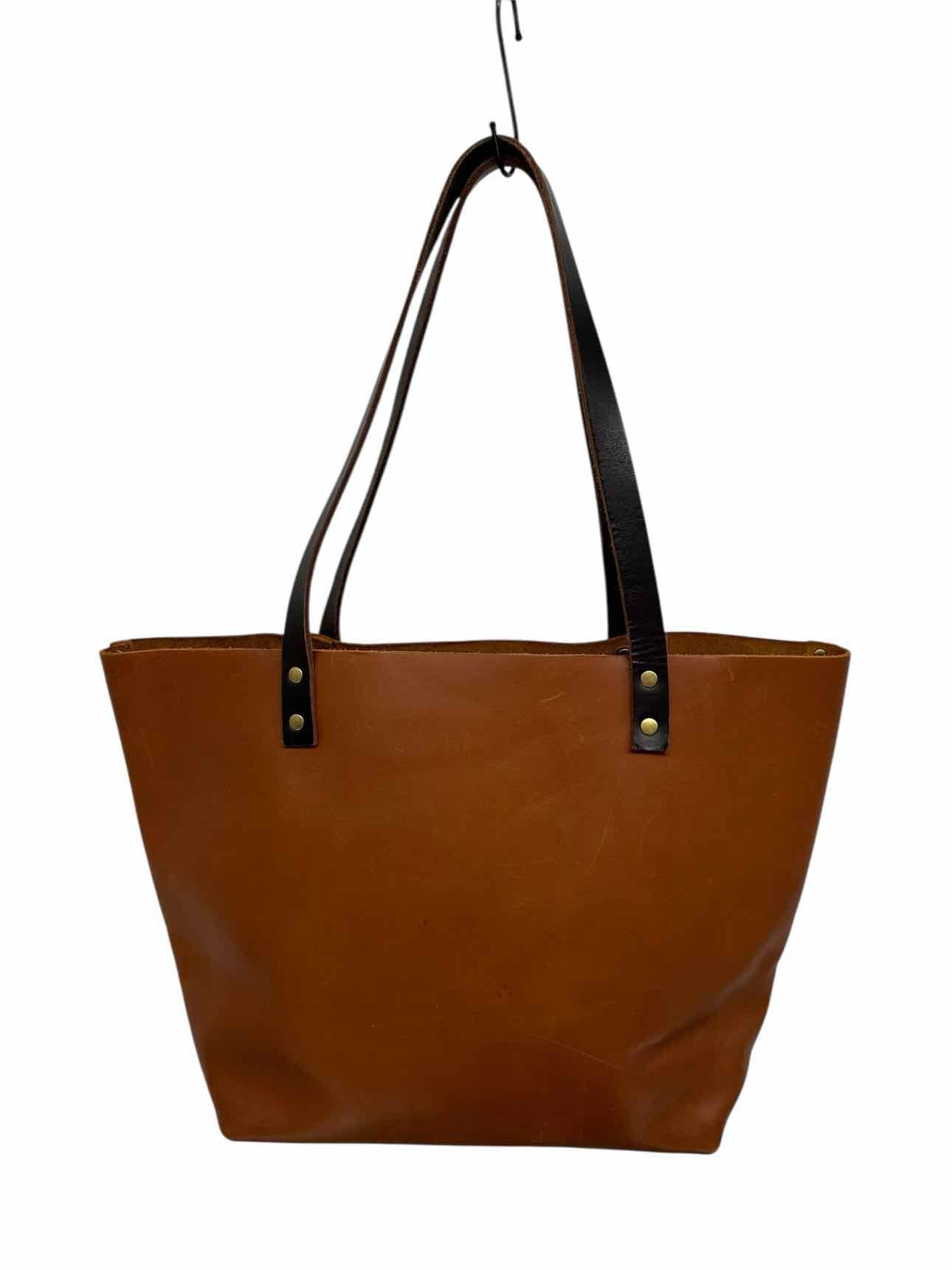 Portland Leather Goods Almost Perfect Tote Tan Leather Tote