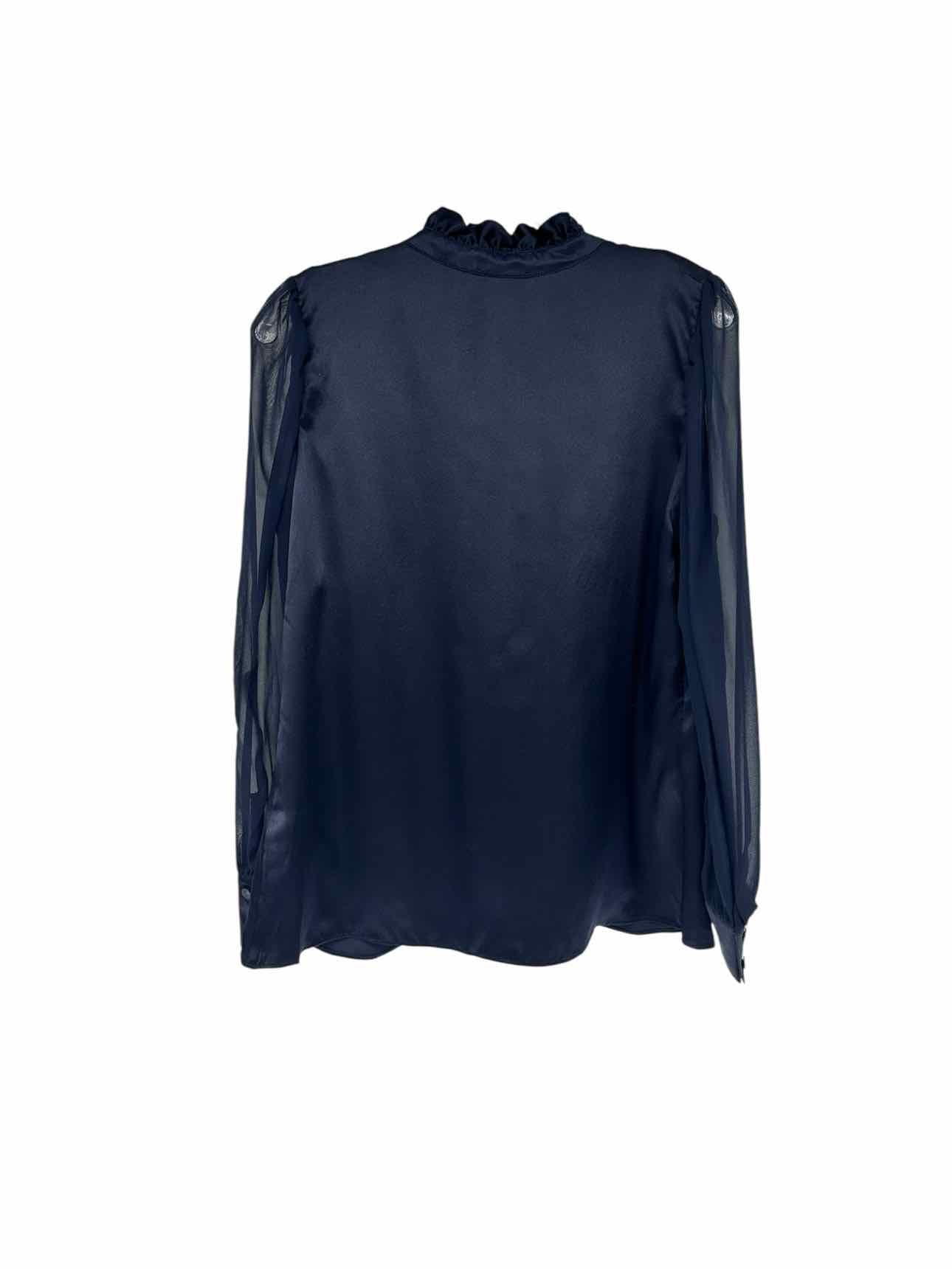 Spartina 449 Ayla Silk Blouse Long Sleeve Top Size S **NEW**