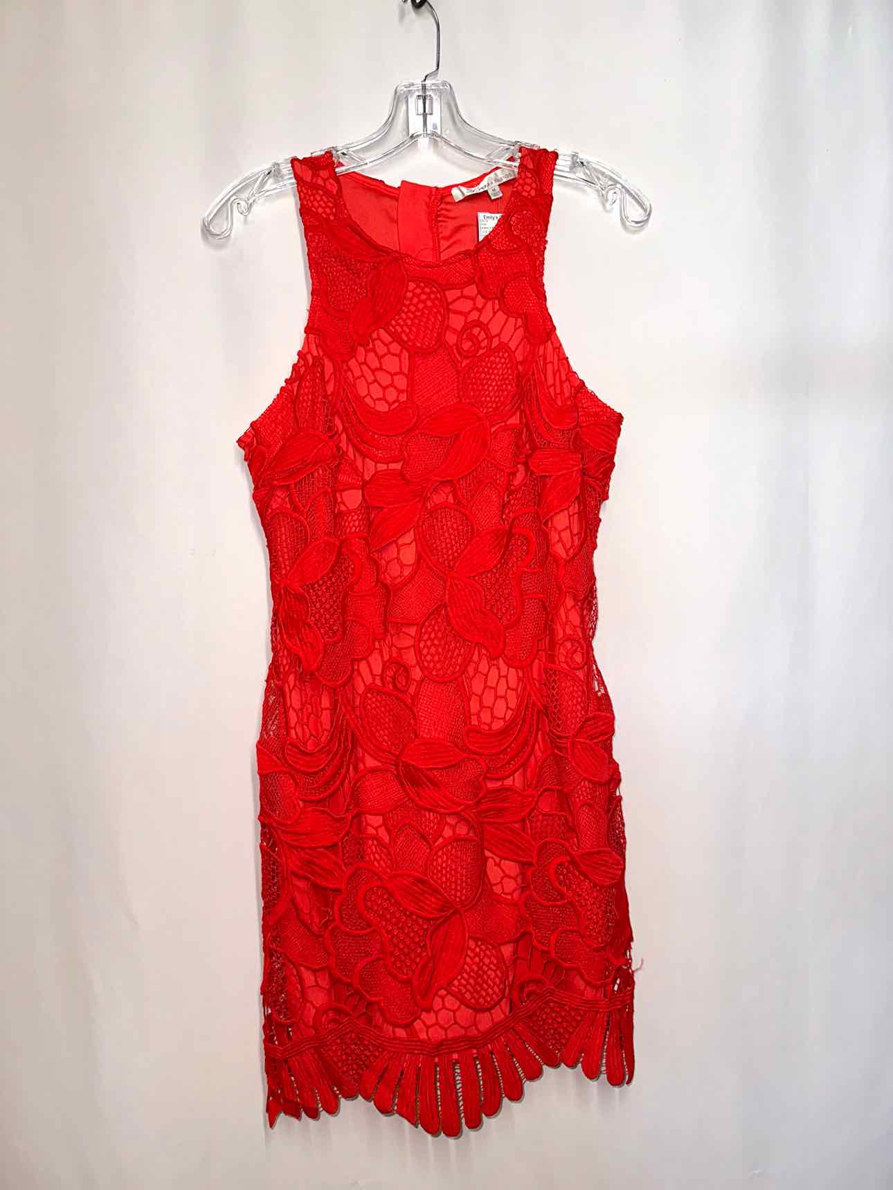 Lovers + Friends Coral Size M Dress