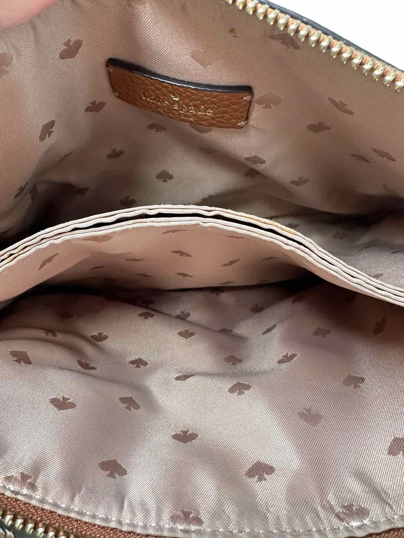 Kate Spade Leila Crossbody Tan Leather Crossbody