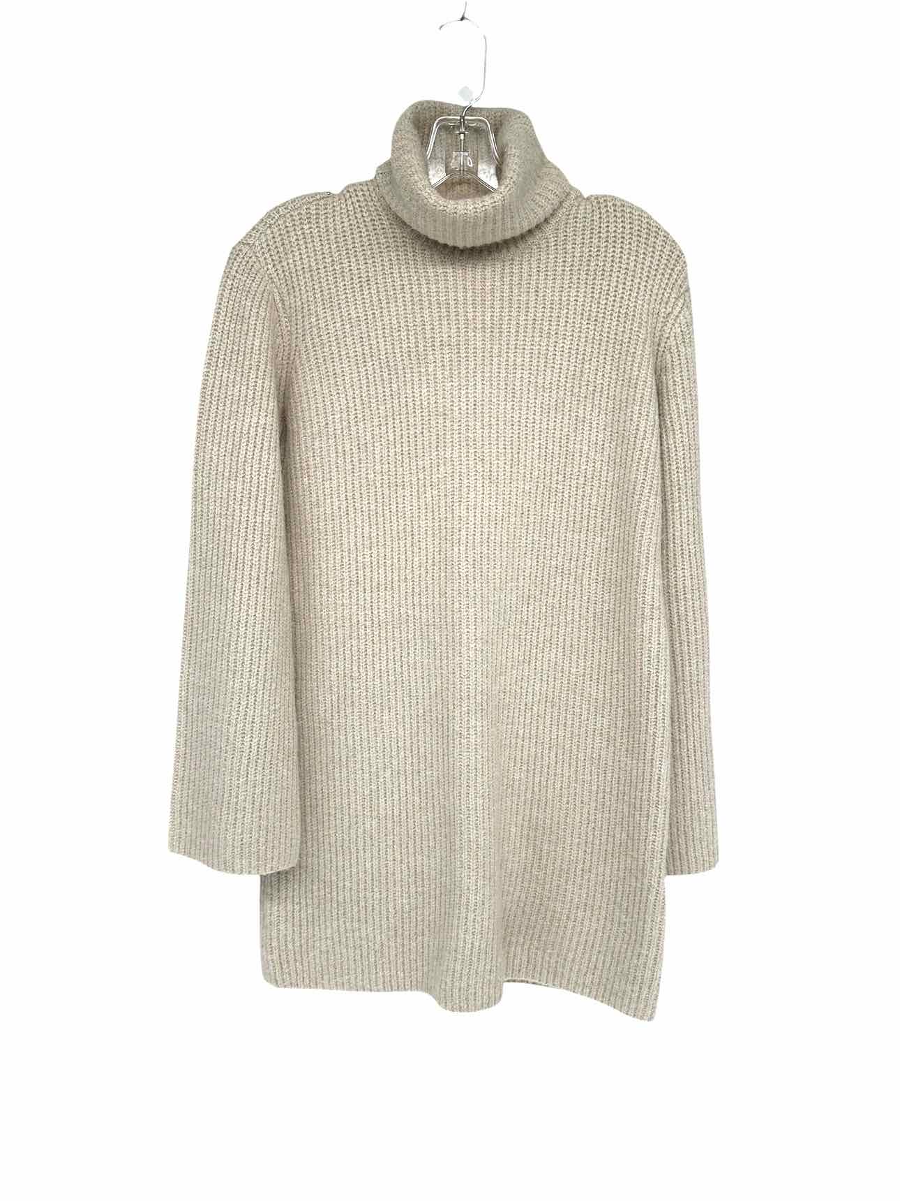 Steve Madden Turtleneck Sweater Dress Beige Size XS