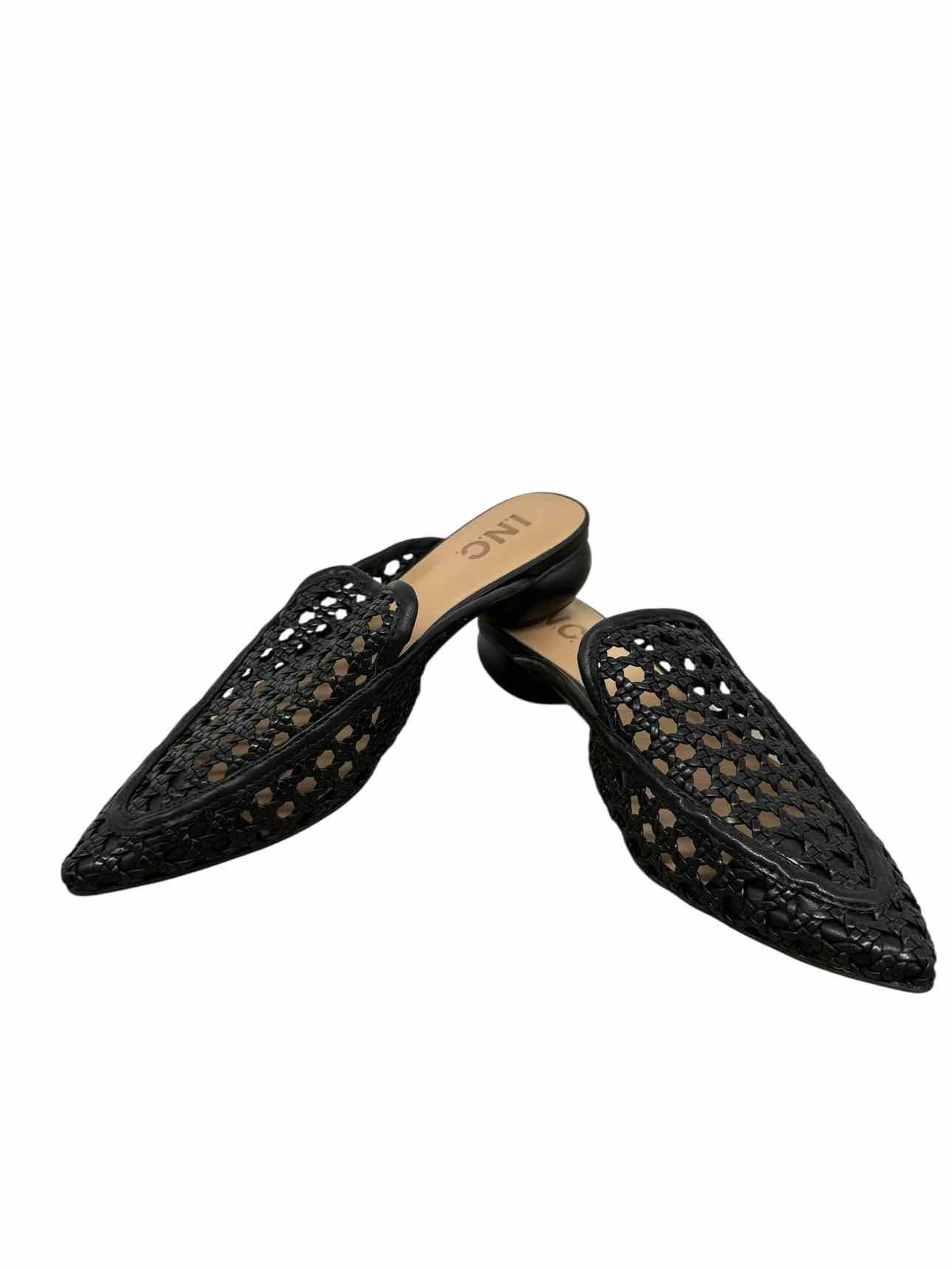 I.N.C. Jalissa Braided Mule Black Shoe Size 6 **NEW**