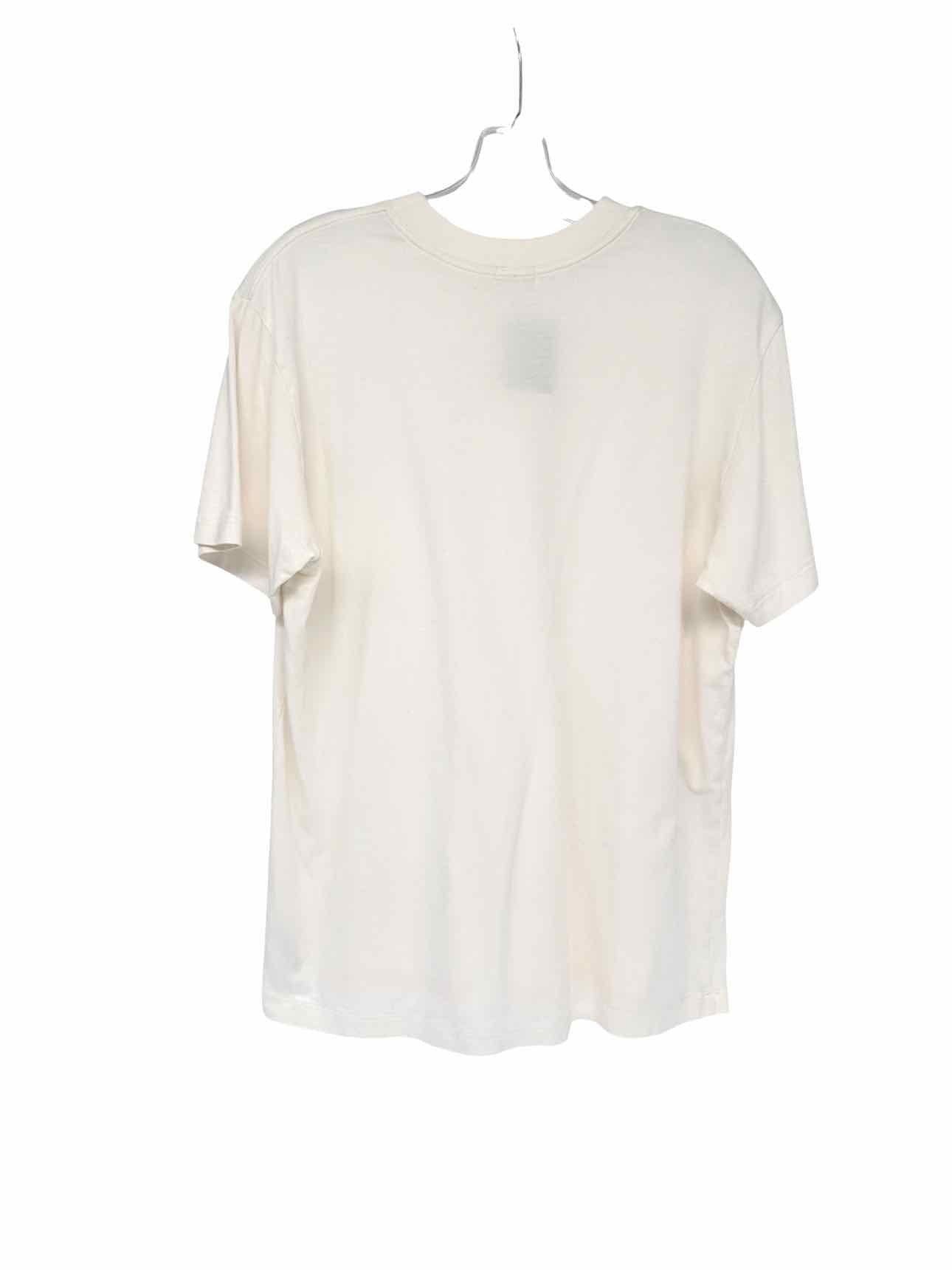 Skims White Relaxed Tee Size S