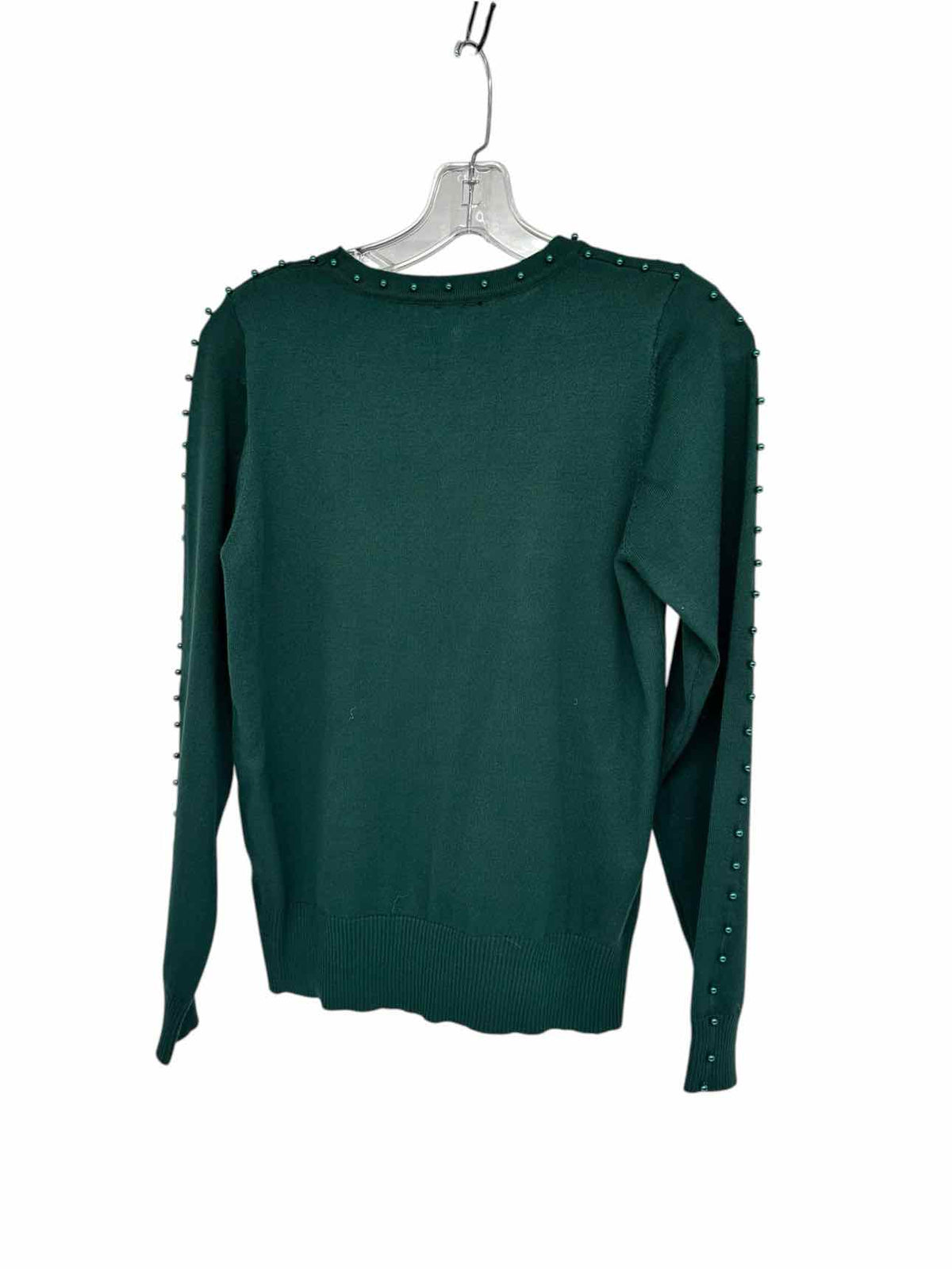 Coco + Carmen Brynn Fine Gauge Sweater Green Size S/M **NEW**