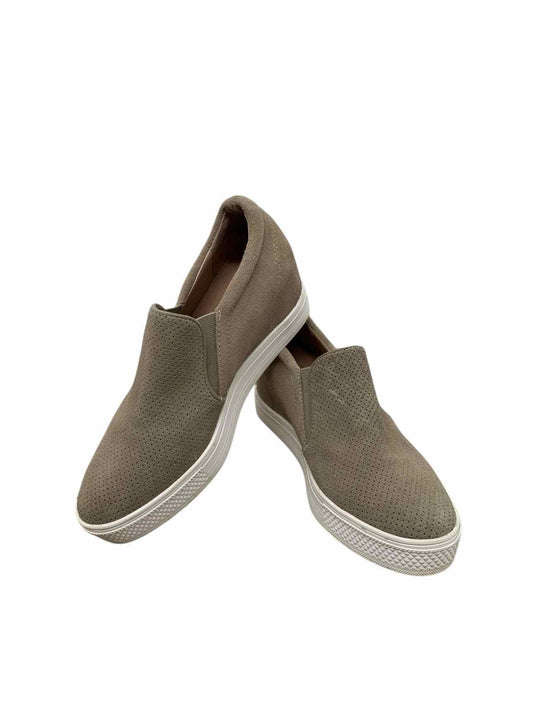 Caslon Allie Wedge Beige Slip Ons Shoe Size 6