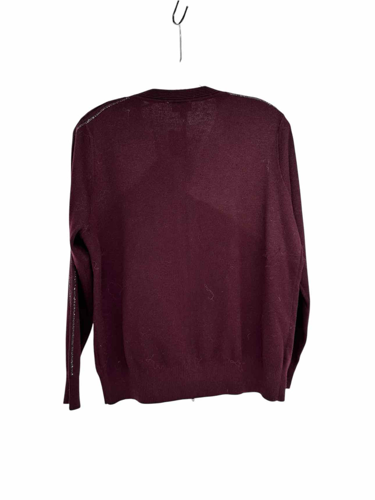 Coco + Carmen Lauren Lightweight Cardigan Burgundy Size S/M **NEW**