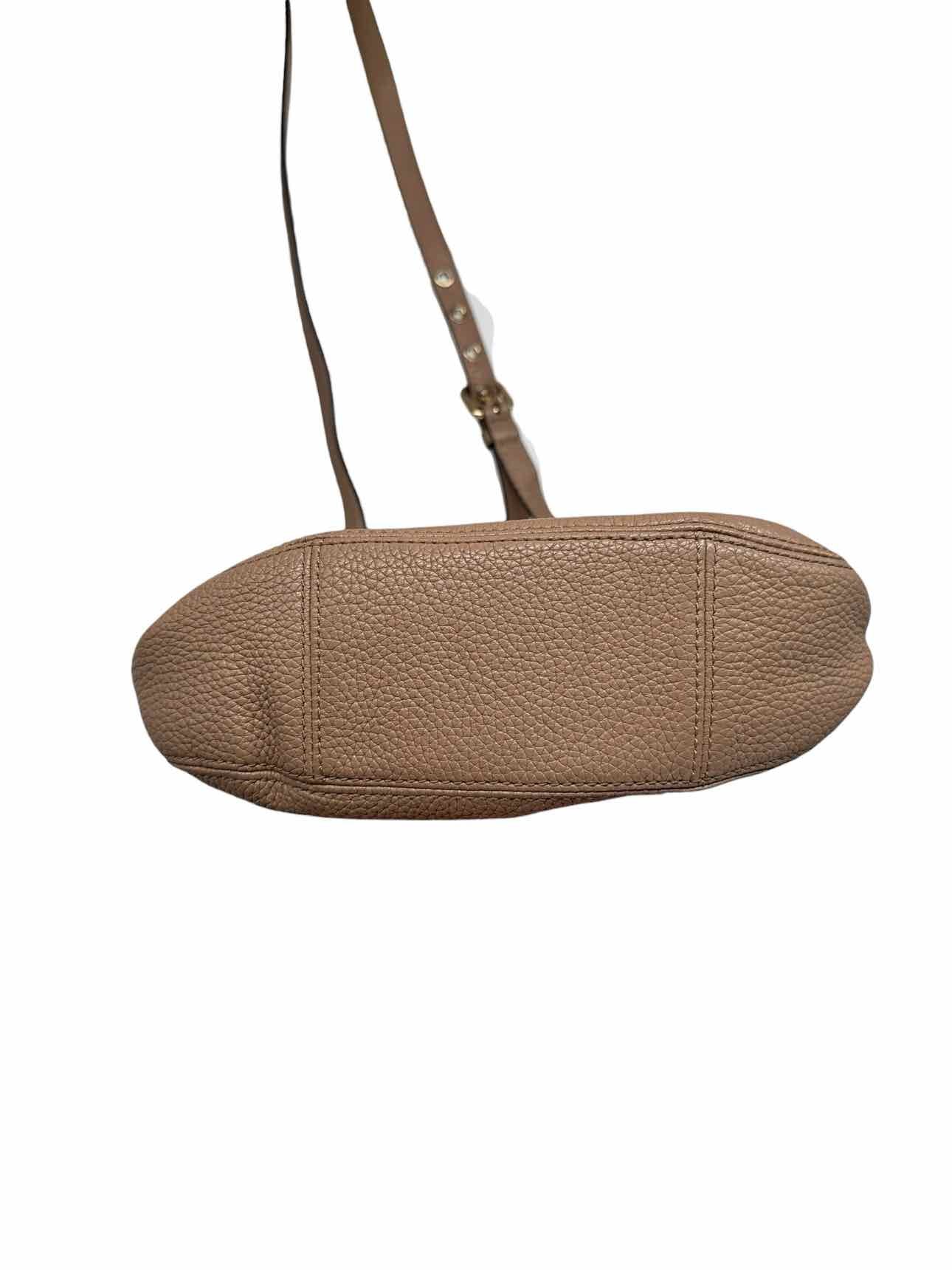 Michael Kors Beige Leather Crossbody