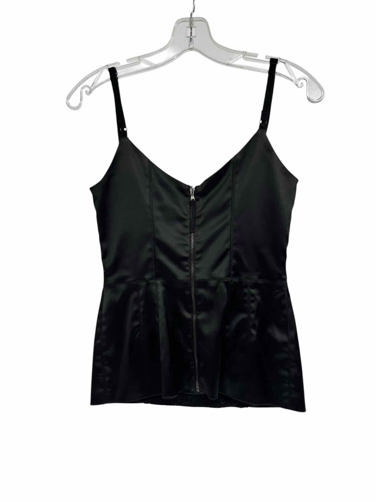 Dolce & Gabbana Black Size 4 Sleeveless Top