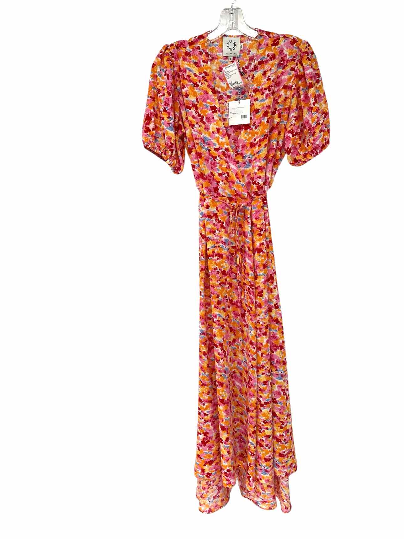 Lili Sidonio Multi-Color Wrap Maxi Size S **NEW**