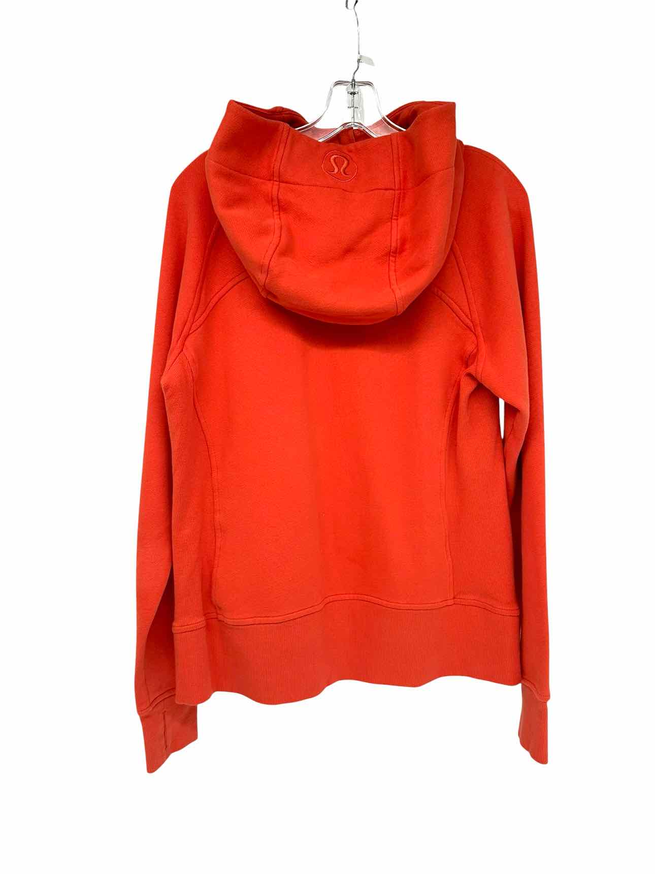 Lululemon Scuba Full Zip Orange Size 12