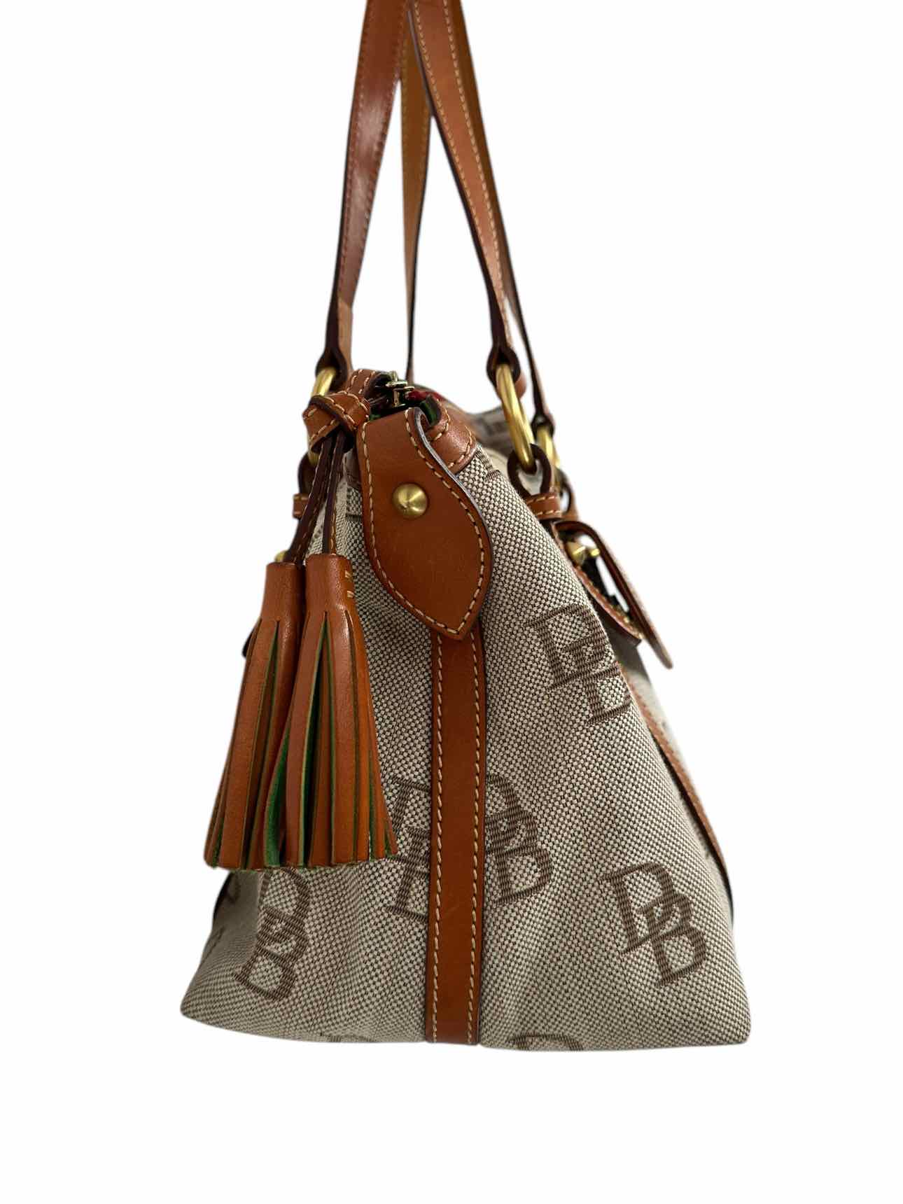 Dooney & Bourke Florentine Front Pocket Signature Tassel Satchel