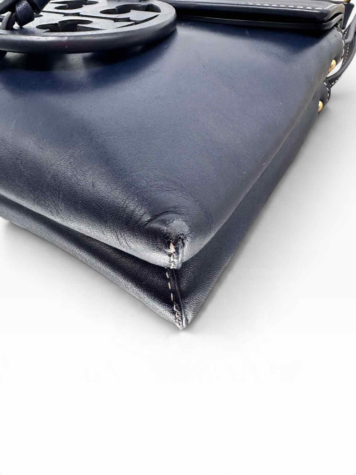Tory Burch Miller Navy Leather Crossbody **AS IS**