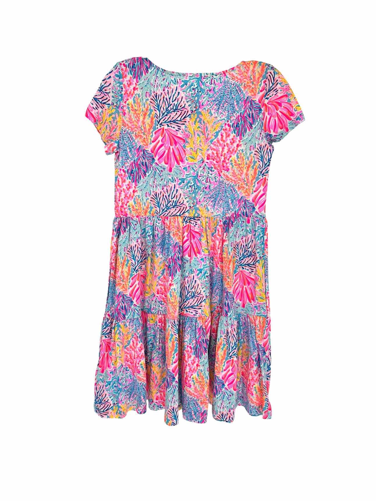 Lilly Pulitzer Geanna Multi-Color Short Sleeve Dress Size XXS