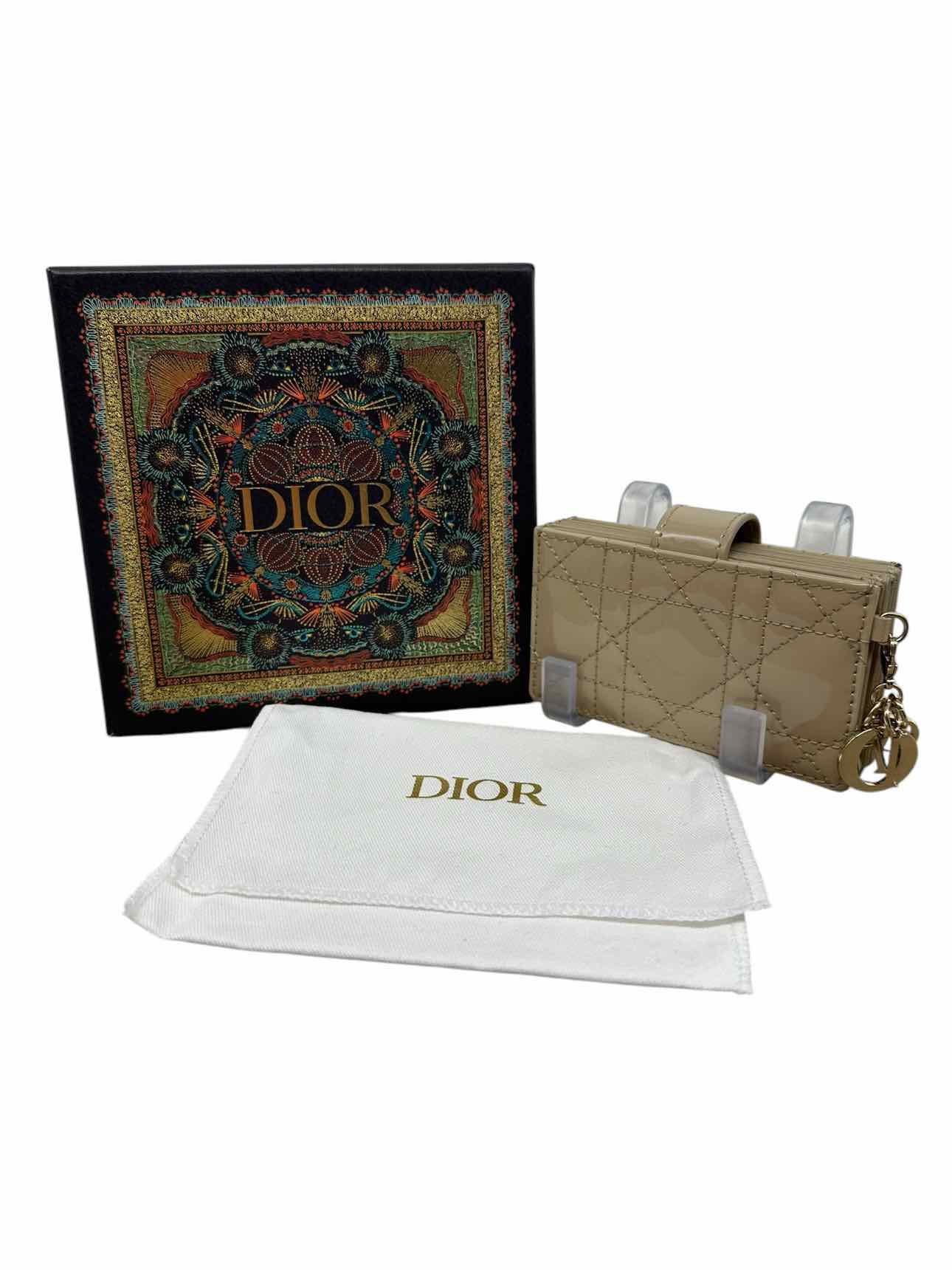 Dior Lady Dior Jasmine Card Holder **AS IS**