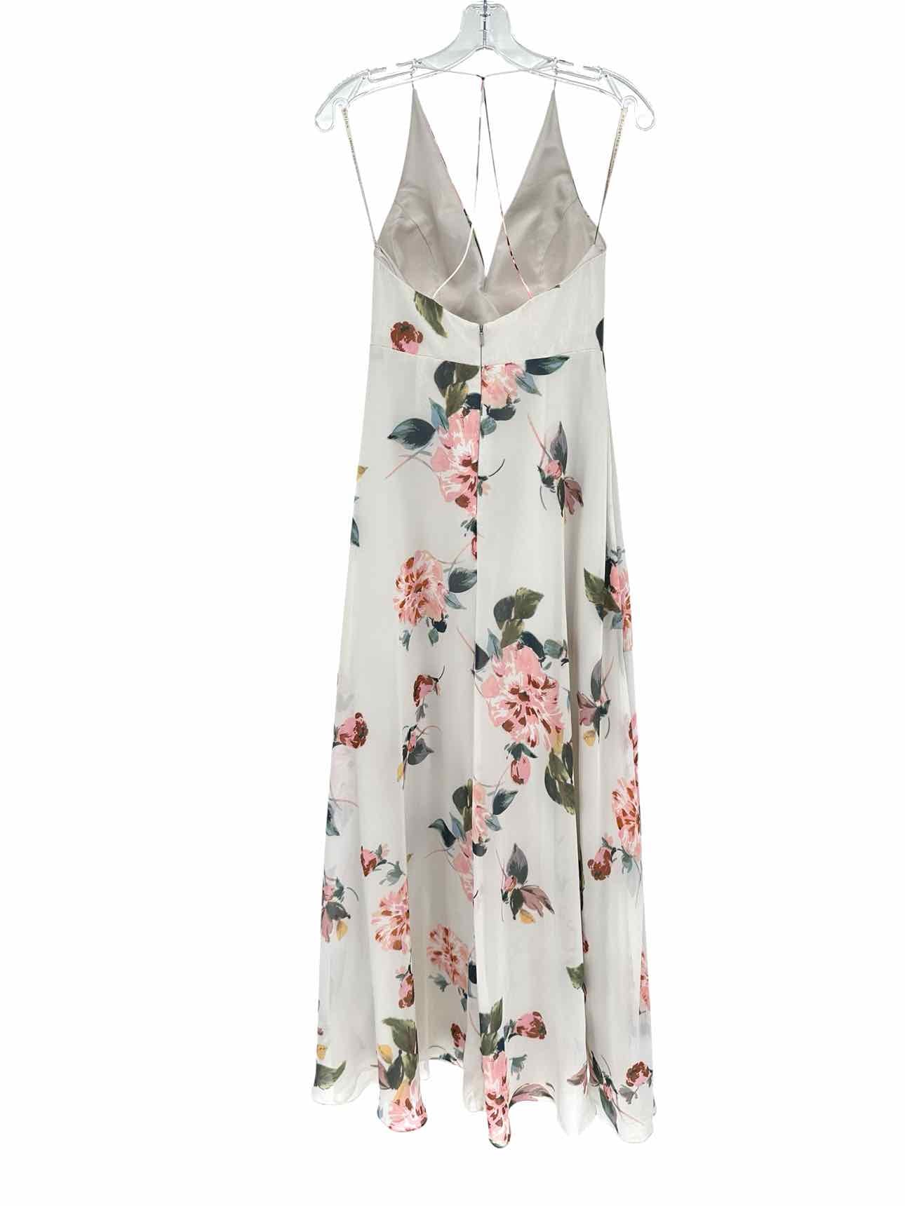 JENNY YOO Farrah Spaghetti Strap Maxi Size 2