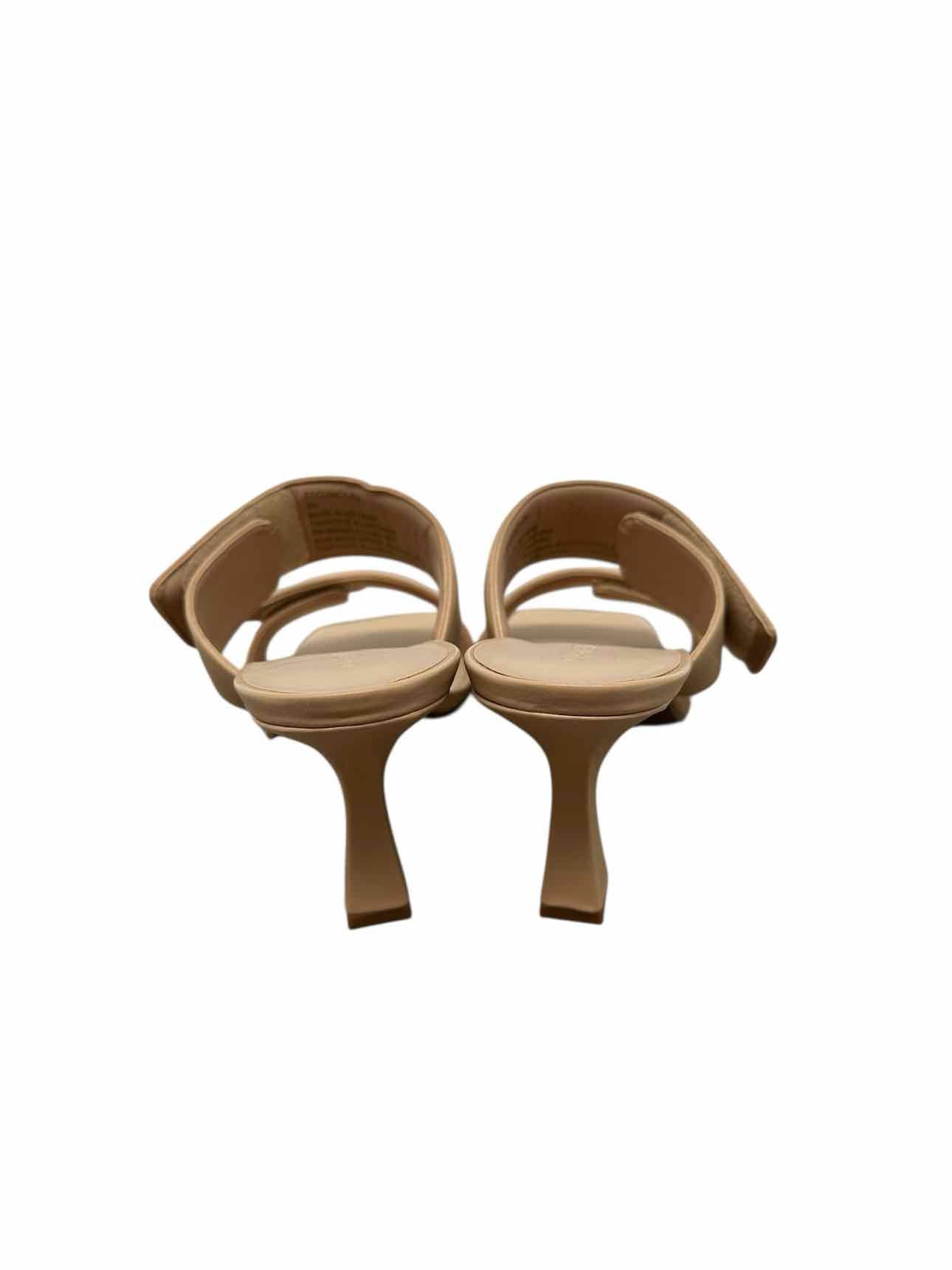 Open Edit Quincy Beige Sandals Shoe Size 9 **NEW**