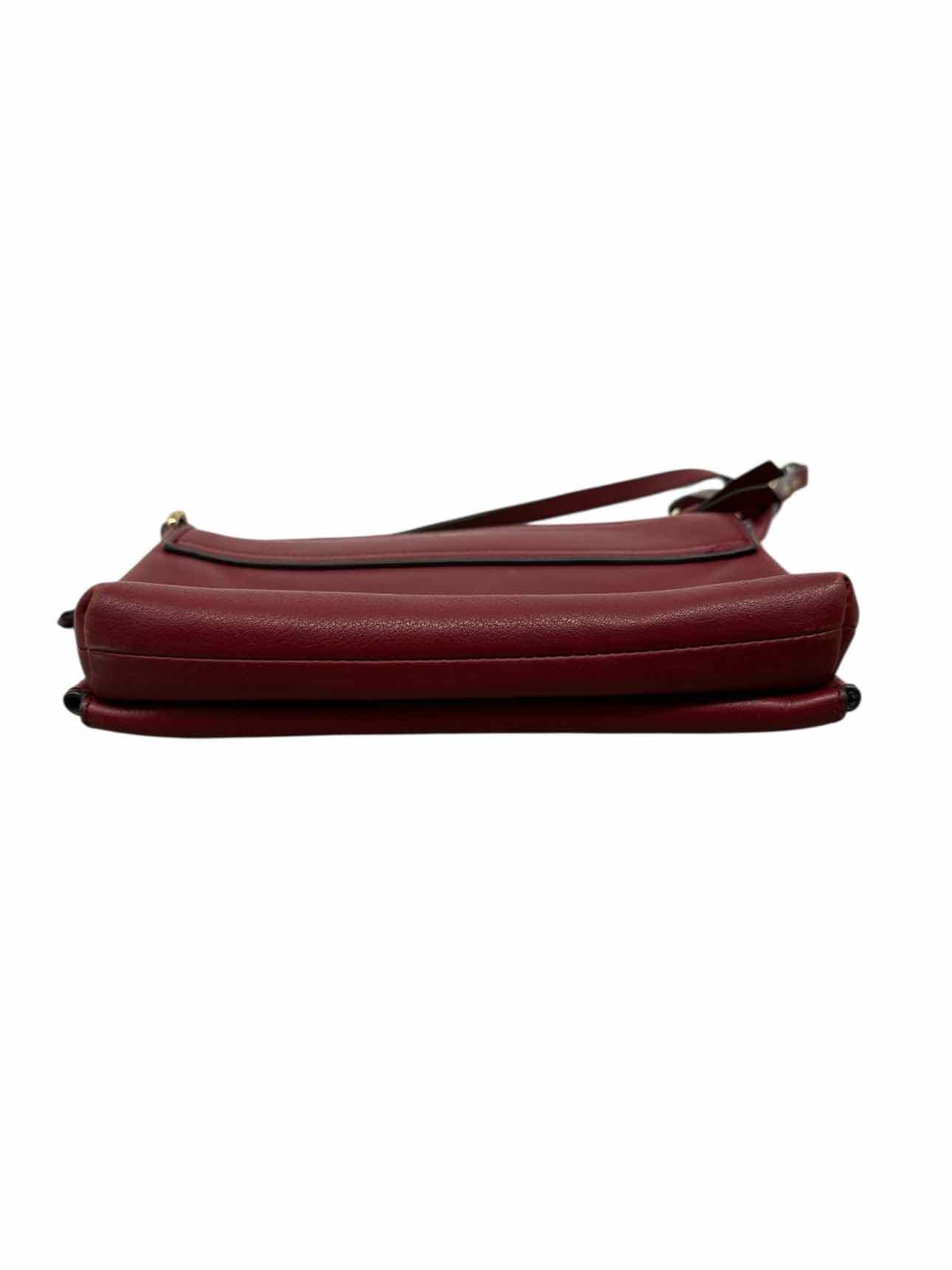 Vince Camuto Red Leather Crossbody