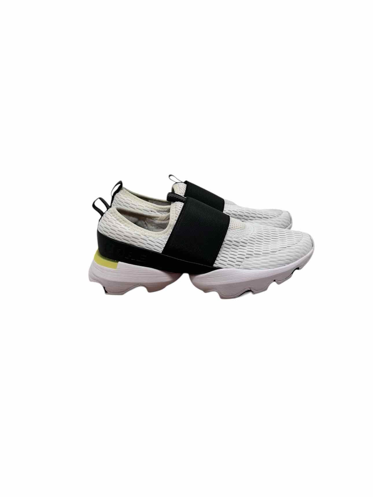 Sorel White Kinetic Impact II Strap Sneakers Shoe Size 6.5