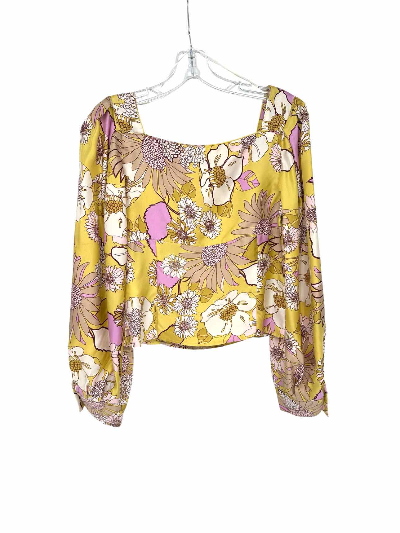 Sandro Lila Long Sleeve Top Size XS **NEW**