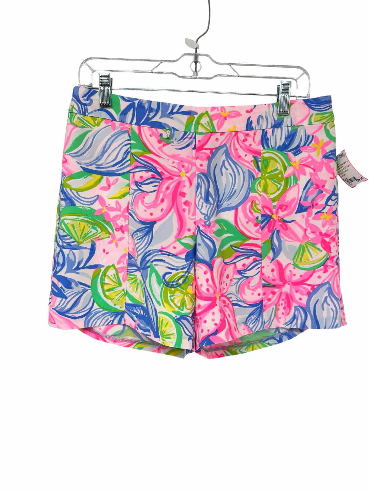 Lilly Pulitzer Ariana Stretch Shorts in Multi Havana Cocktail Size 8