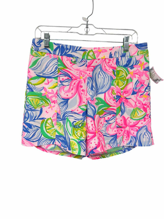 Lilly Pulitzer Ariana Stretch Shorts in Multi Havana Cocktail Size 8