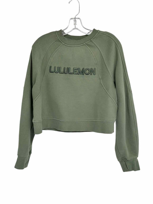 Lululemon Scuba Oversized Pullover Sage Size 4