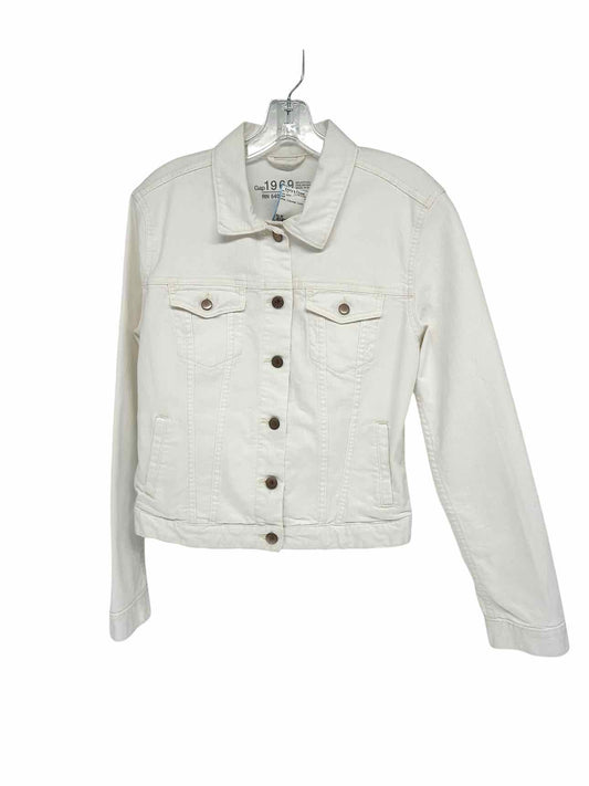 GAP White Size M Jean Jacket