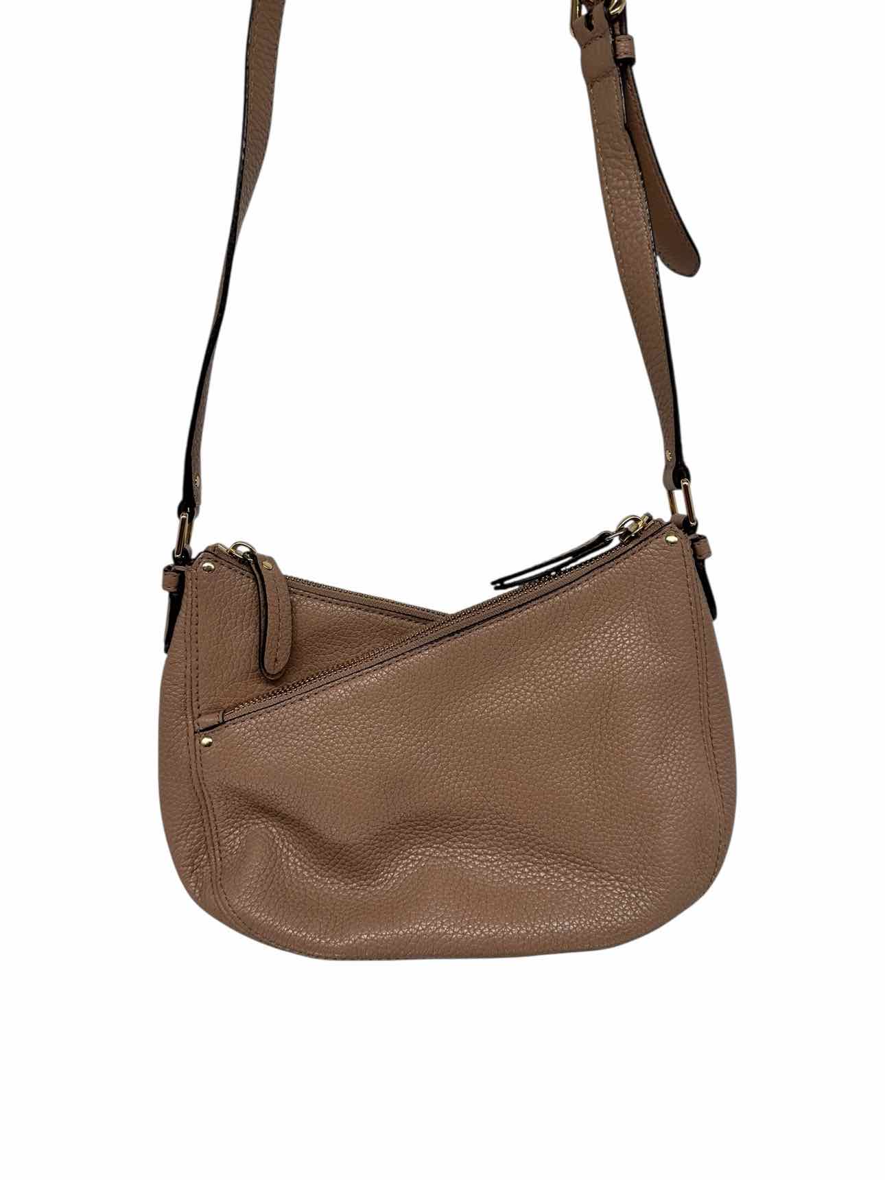Michael Kors Beige Leather Crossbody